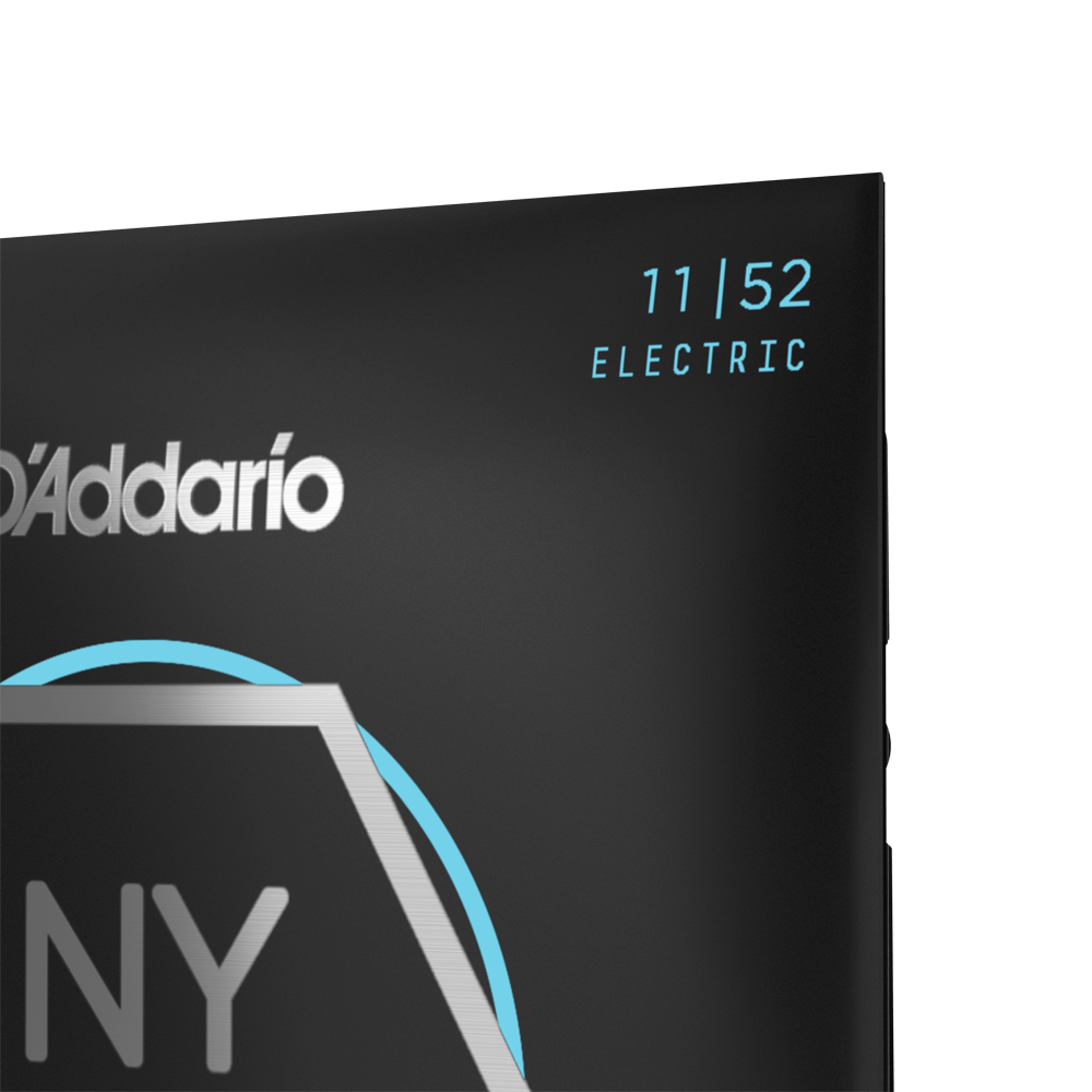 D'Addario 11-52 Electric Guitar Strings - Medium Top/Heavy Bottom (.011 - .052) (NYXL1152)