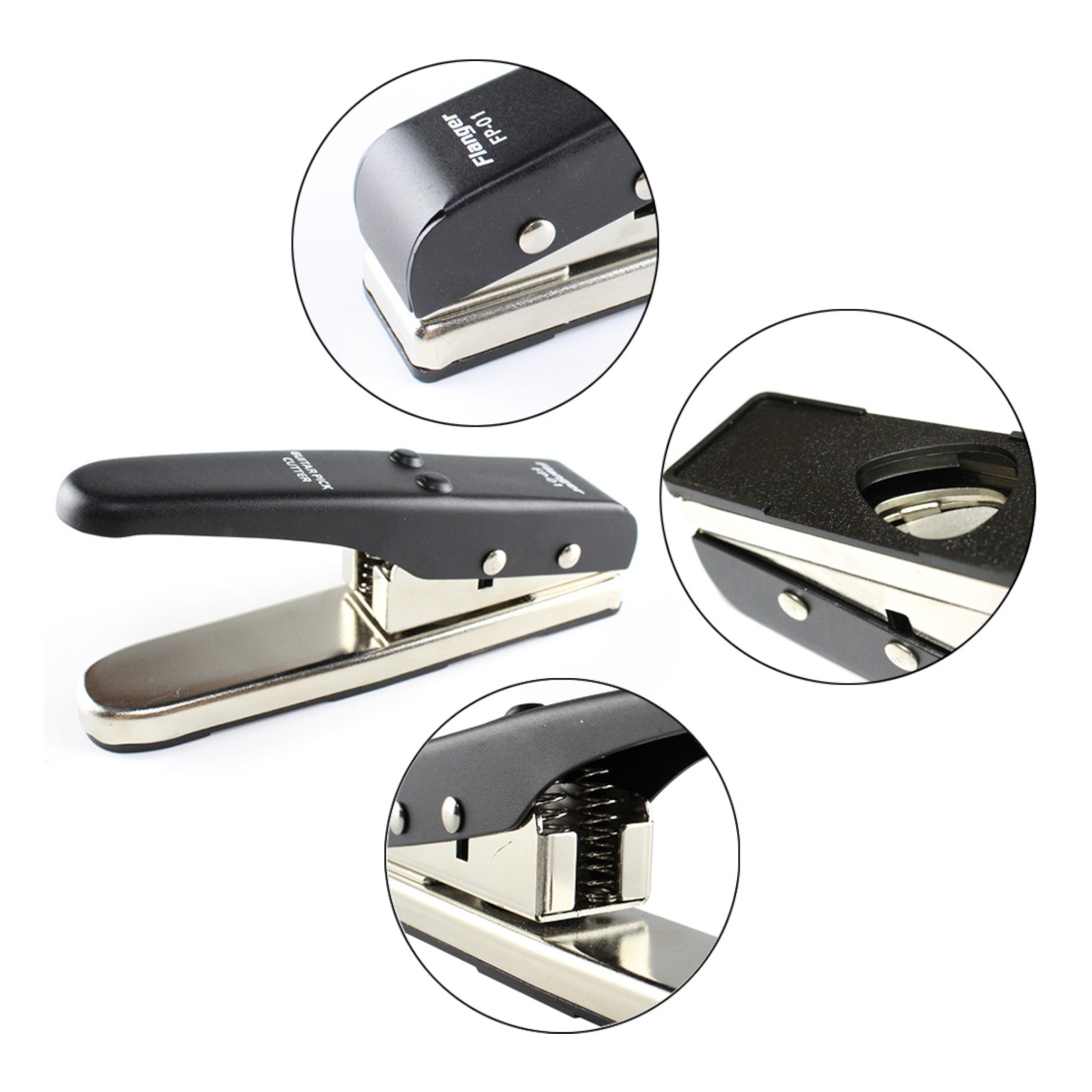 (PREORDER: MID OCT 2026) Flanger FP01 Guitar Pick Punch Cutter - Metal Plectrum Maker for DIY Custom Picks