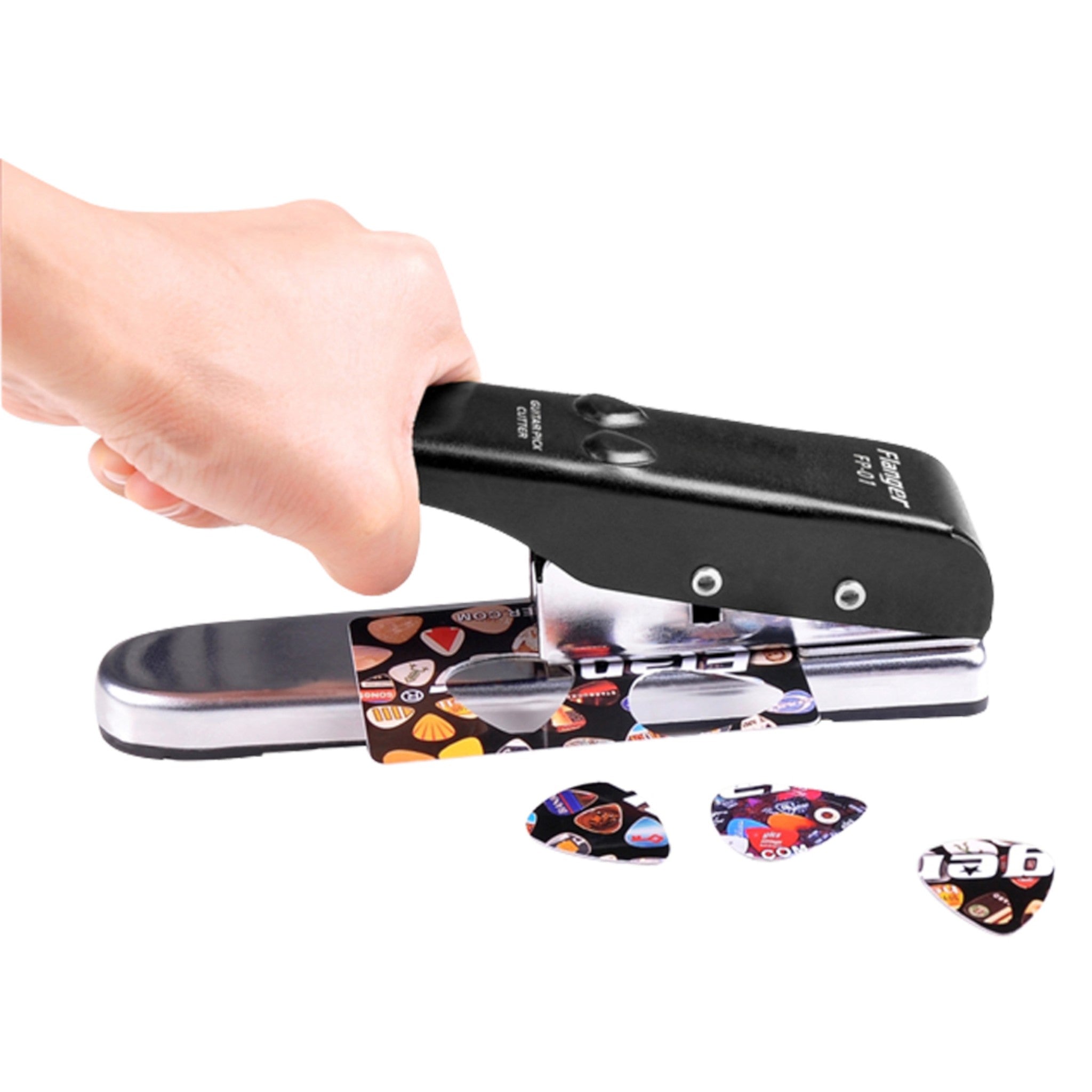 (PREORDER: MID OCT 2026) Flanger FP01 Guitar Pick Punch Cutter - Metal Plectrum Maker for DIY Custom Picks