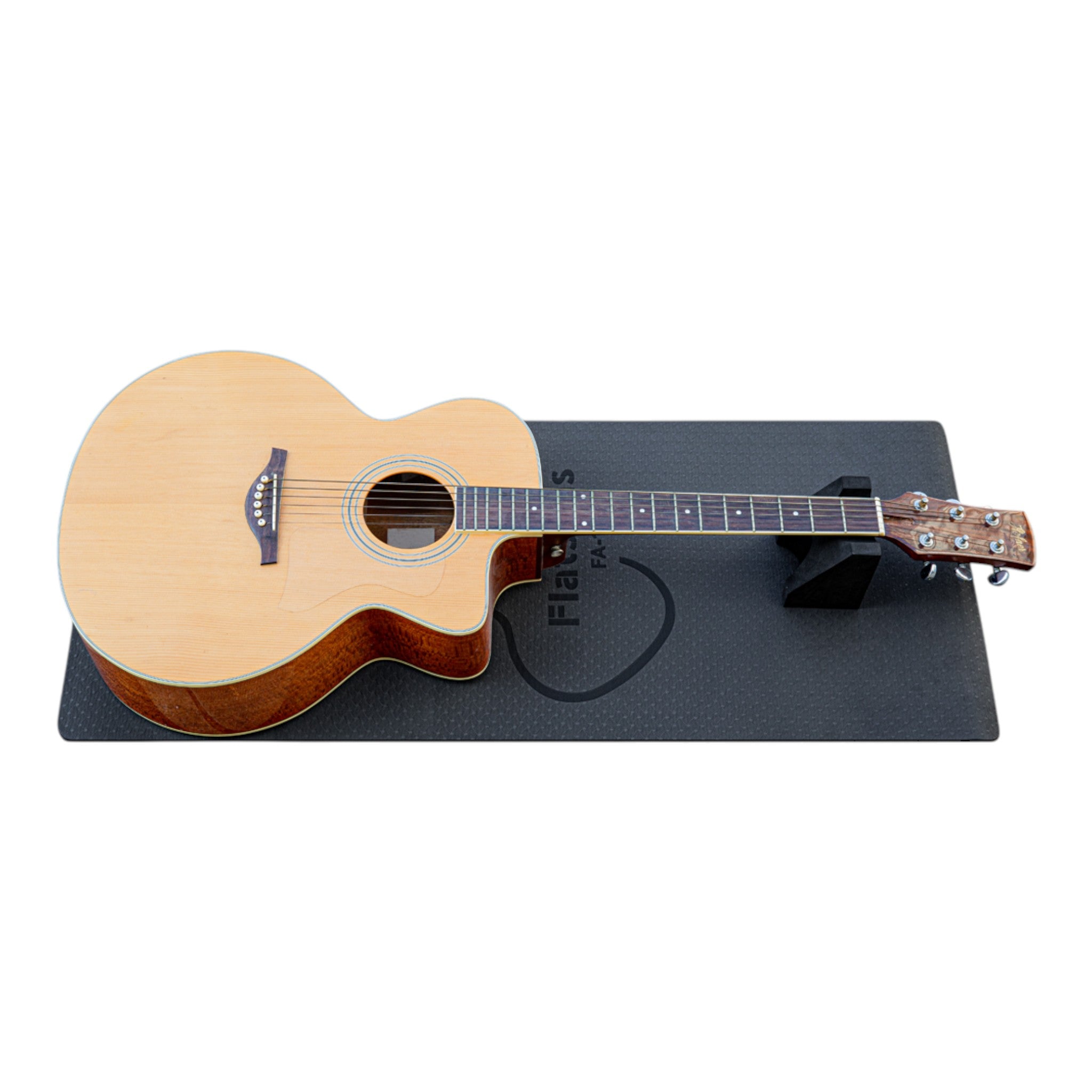 (PREORDER: SEPT 2026) Flatsons FA16 Guitar Repair & Maintenance Mat Kit with Dual-Height Neck Rest