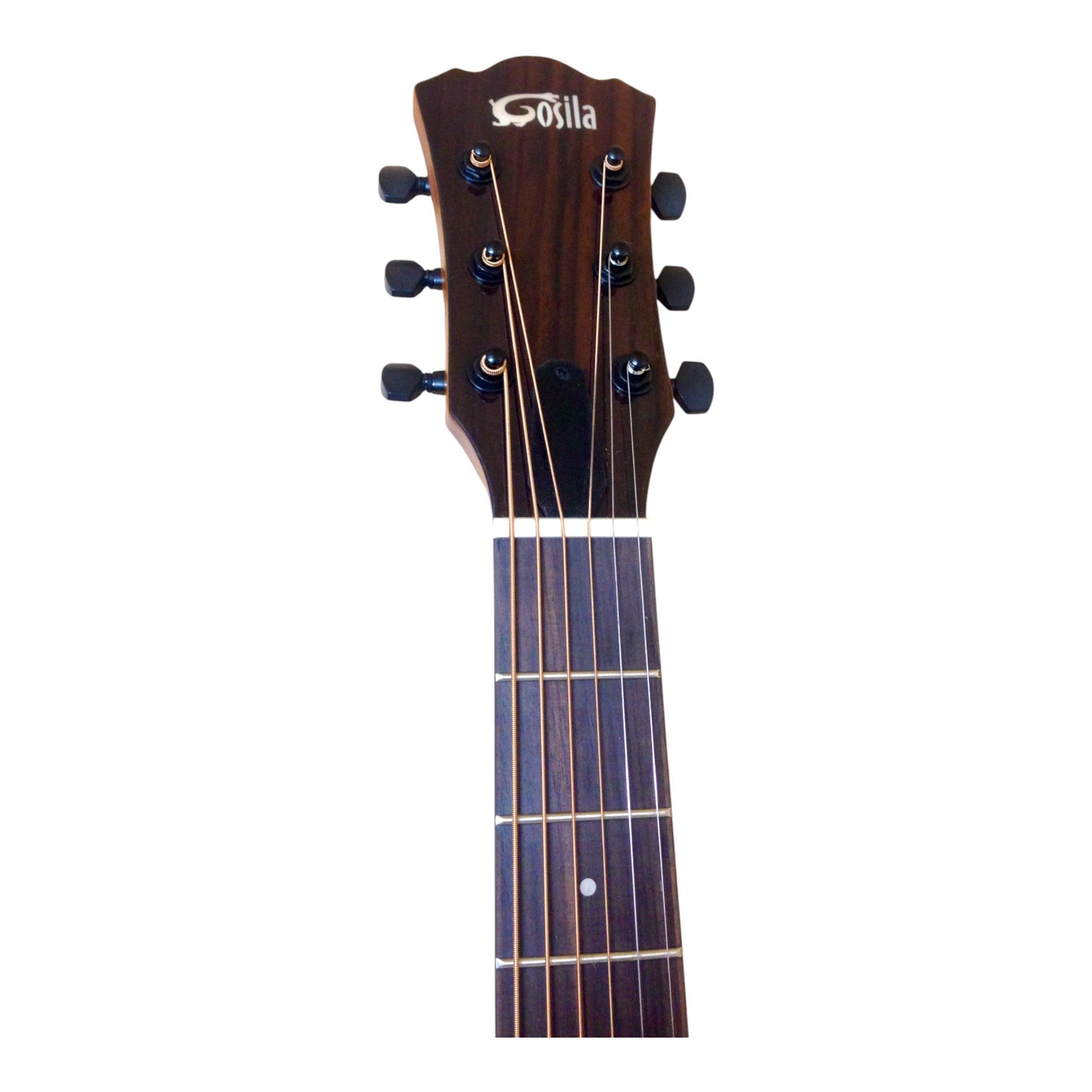 Gosila CS801310CEQ Solid Spruce Top Fishman Pickup/Tuner Cutaway Acoustic Guitar - Natural
