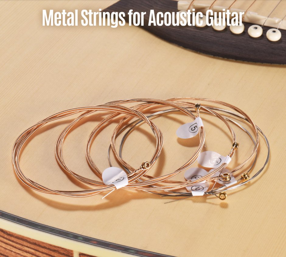 Haze Guitar Australia light gauge acoustic guitar strings with phosphor bronze winding and plated steel cores.