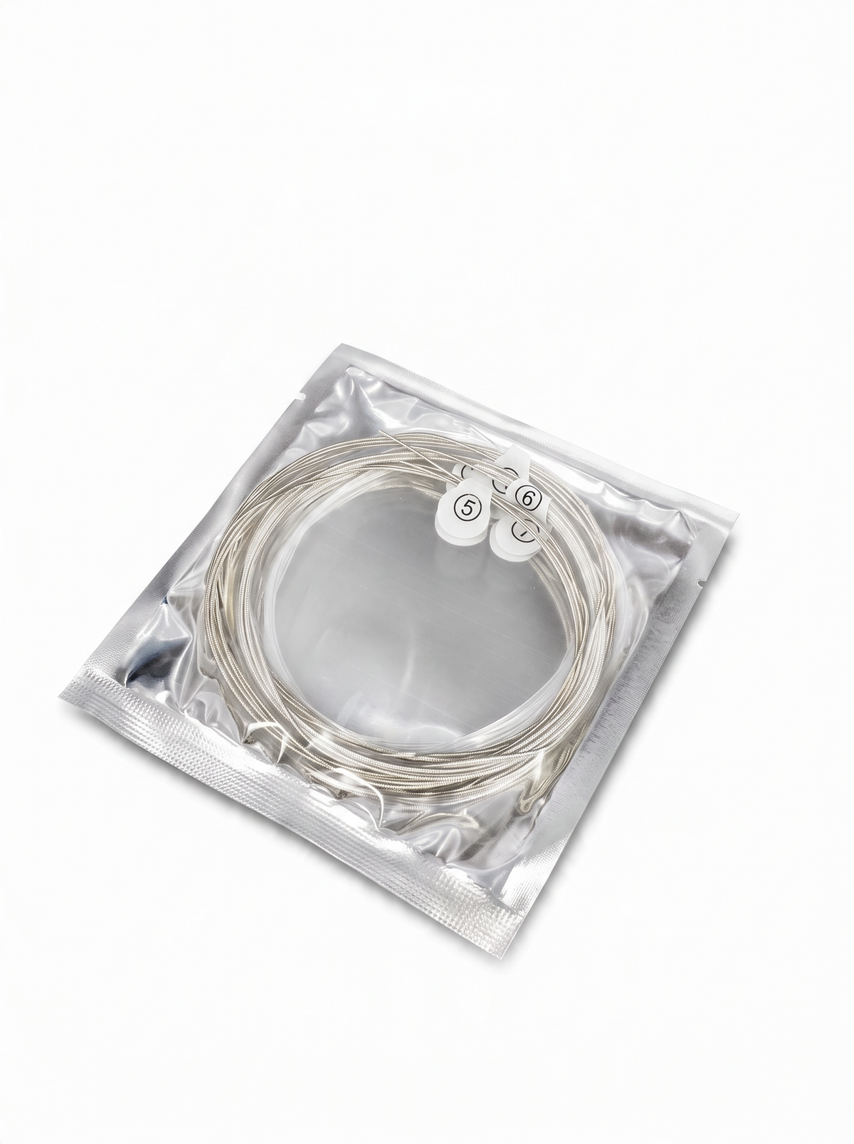 Haze Guitar Australia DPA70 classical guitar nylon string set in silver packaging with numbered string tags