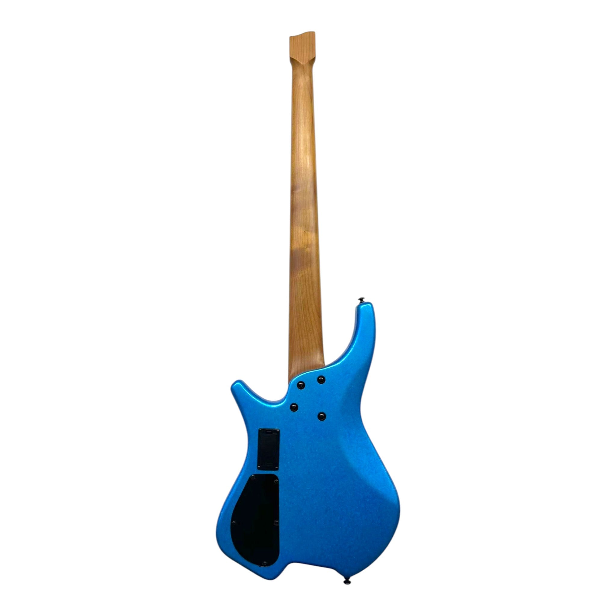 Haze HB5 “Sapphire” Headless 5-String Electric Bass – Active BJ-80 Pickups – Snowflake Blue – HB5SB