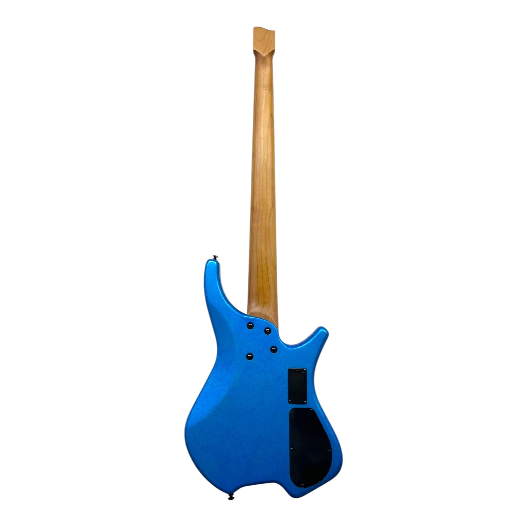 Haze HB5 “Sapphire” Left-Handed Headless 5-String Electric Bass – Active BJ-80 Pickups – Snowflake Blue – HB5SBLH
