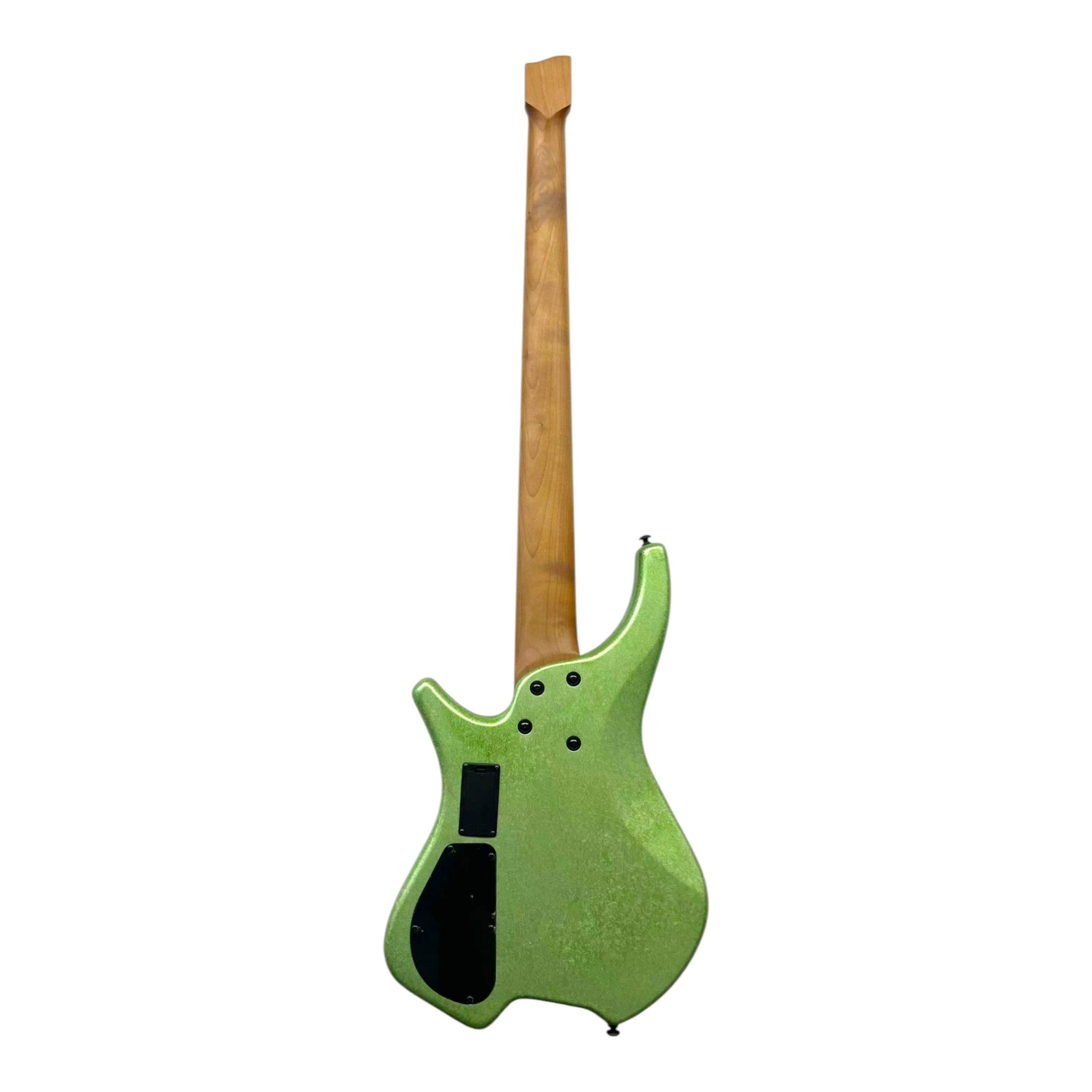 Haze HB5 “Emerald” Headless 5-String Electric Bass – Active BJ-80 Pickups – Snowflake Green – HB5SG