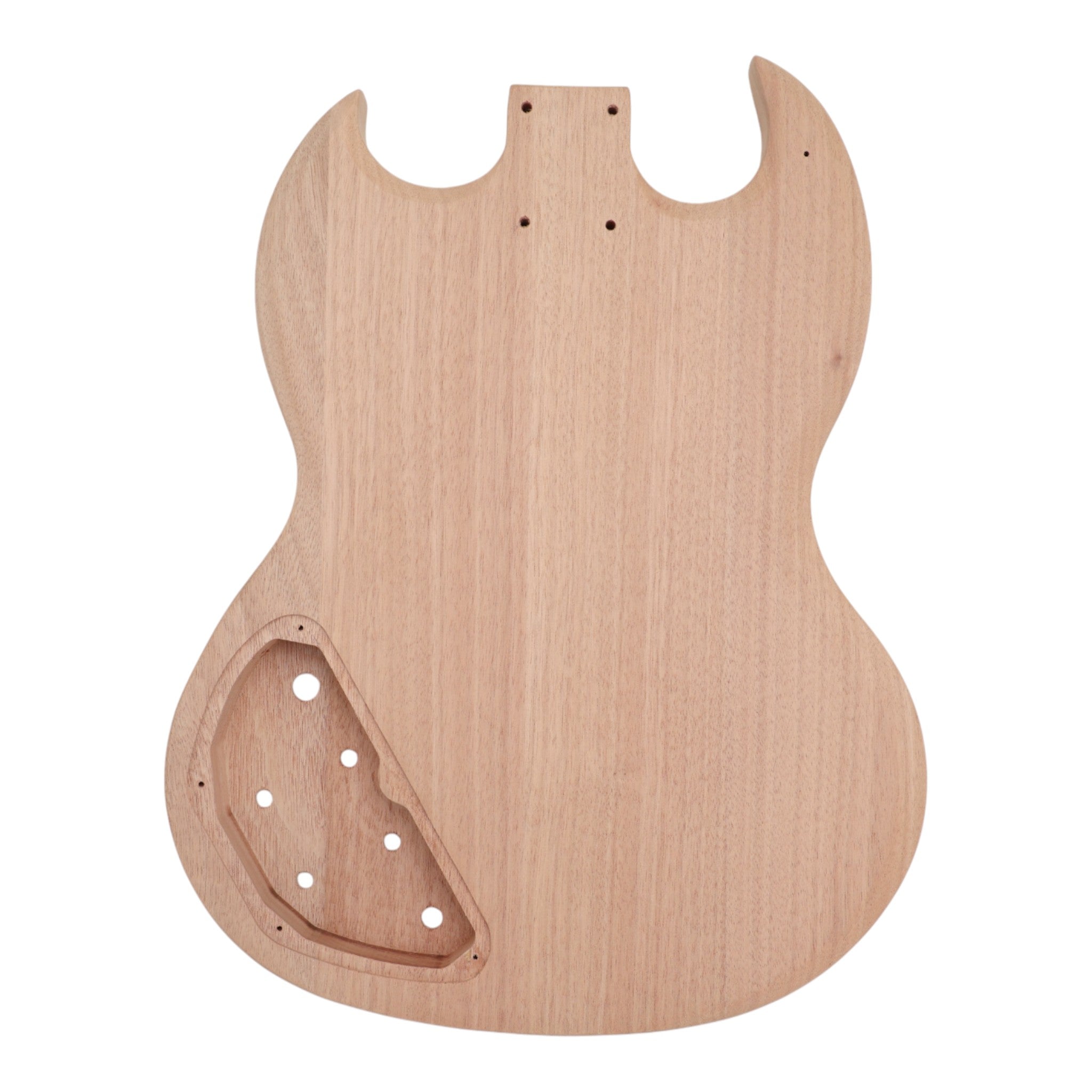 Haze HSG Electric Guitar DIY, Mahogany body and neck, Rosewood Fingerboard No-Soldering, HG200MDIY