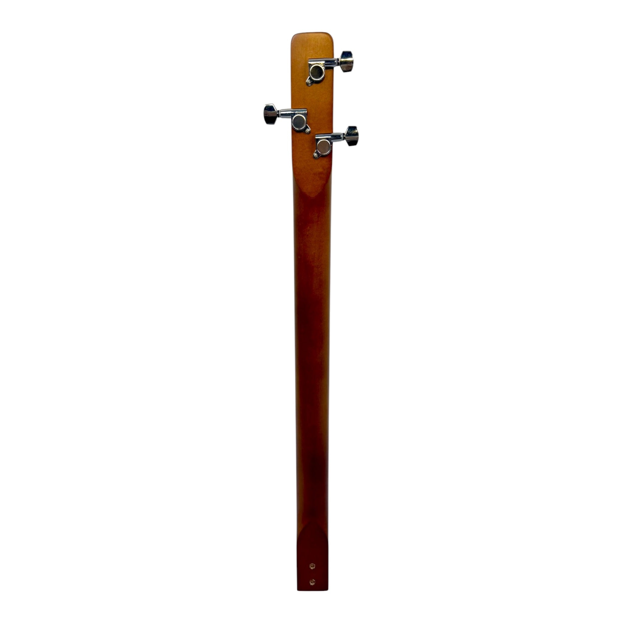 Haze "Royal" Mahogany Body 3-String Electric Cigar Box Guitar Complete DIY Kit - Passive Single Coil Pickup - HX58