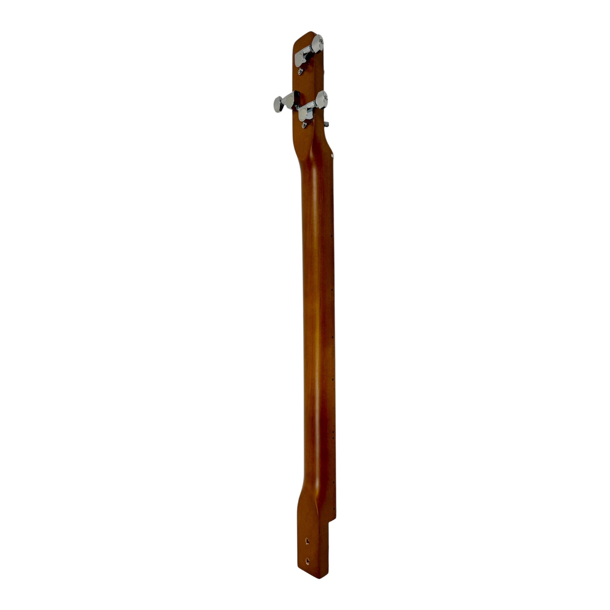 Haze "Royal" Mahogany Body 3-String Electric Cigar Box Guitar Complete DIY Kit - Passive Single Coil Pickup - HX58