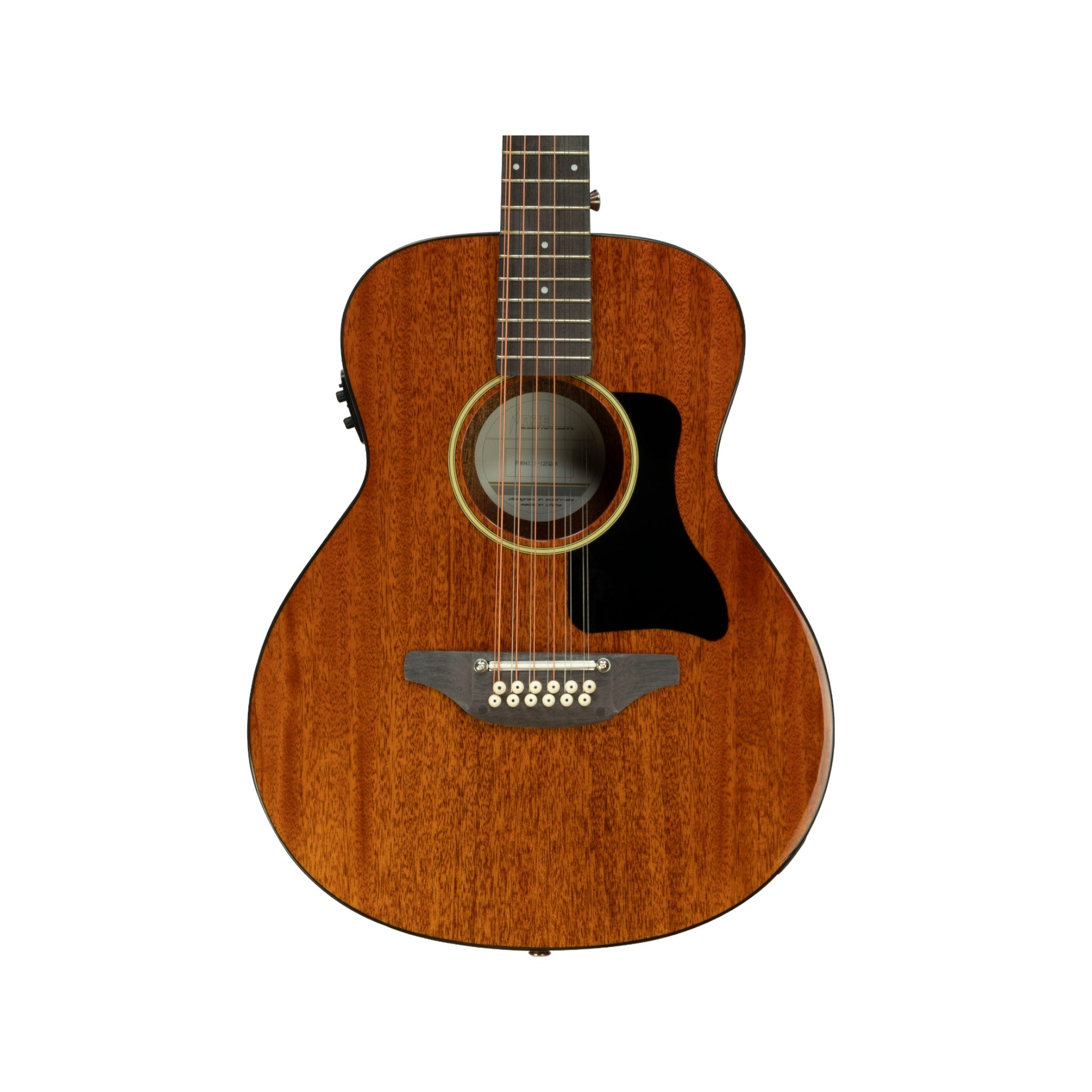 Haze P30411112EQN 12-String 36" Saddle Height Adjustable Acoustic Guitar - Natural