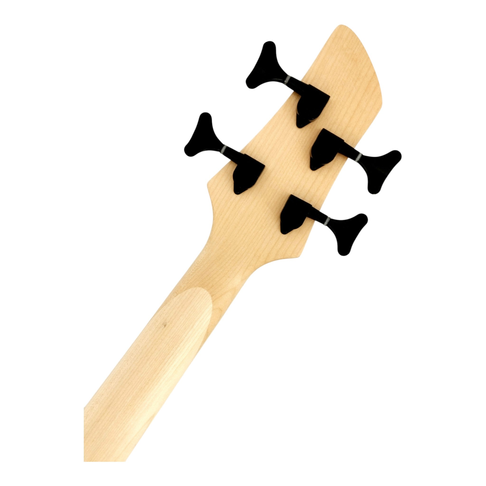 Haze SBG385JB Electric Bass Guitar, 4-String, Navy Metallic Blue with Accessories and Haze CUBEBABY Multi Effects Pedals(Optional)