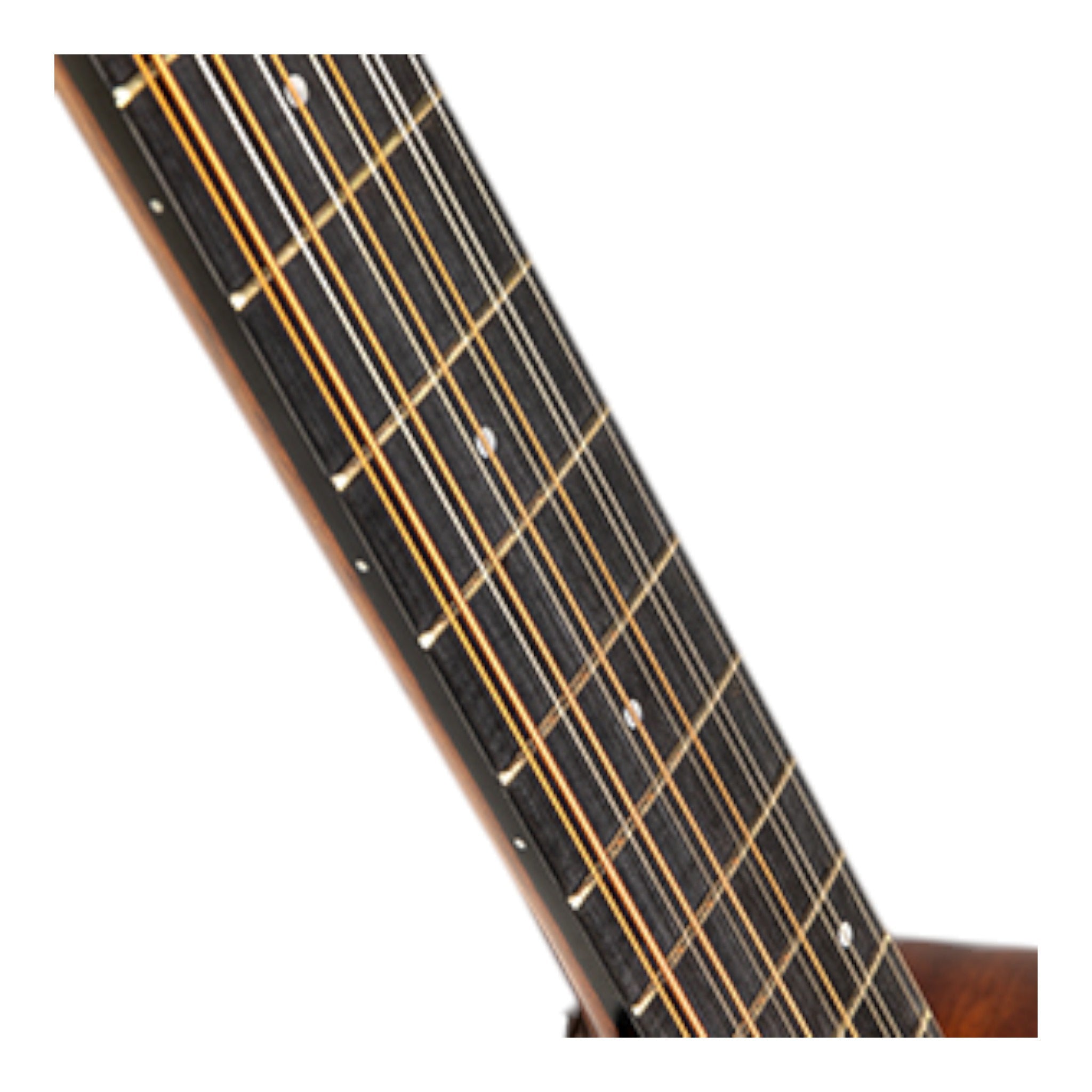 Haze SDG82812CHEQN Hybrid Acoustic – Electric 12 string Guitars Humbucker Saddle Height Adjustable - Brown