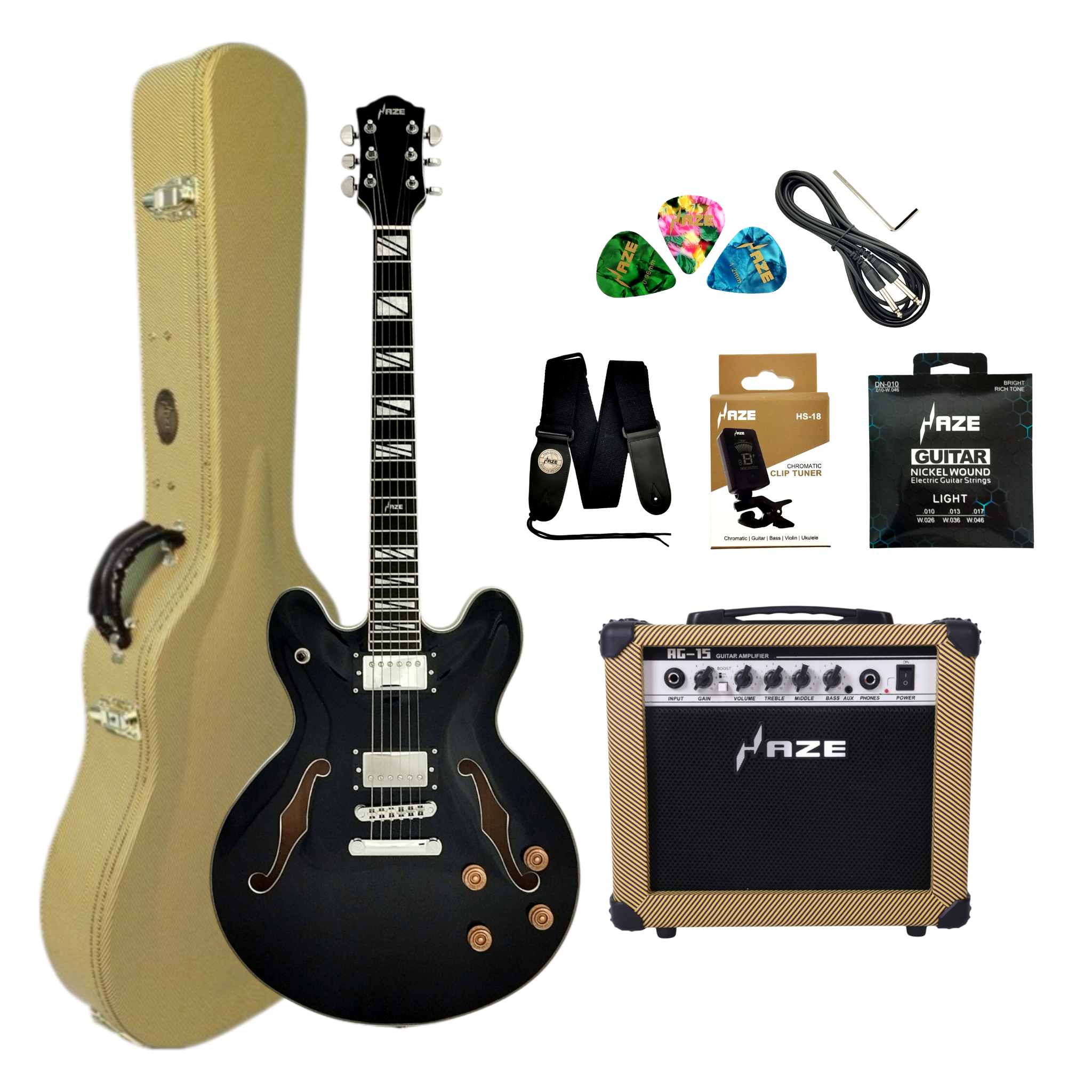 Haze SEG272BK Bundle