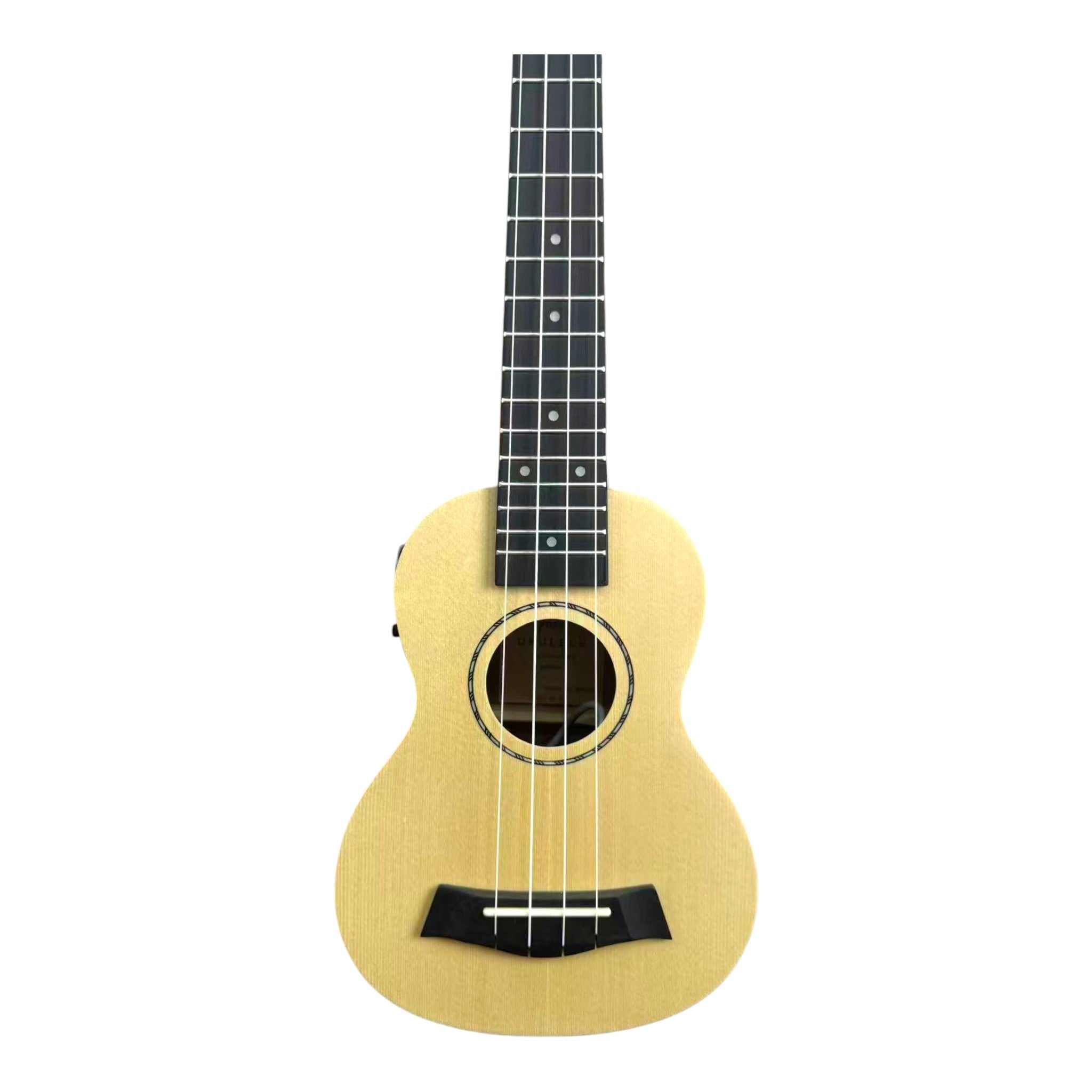 (PREORDER: ETA MID-MARCH 2026) Haze UK120 Spruce Top Acoustic-Electric 26" Tenor Ukulele in Natural Matte - UK12026EQ