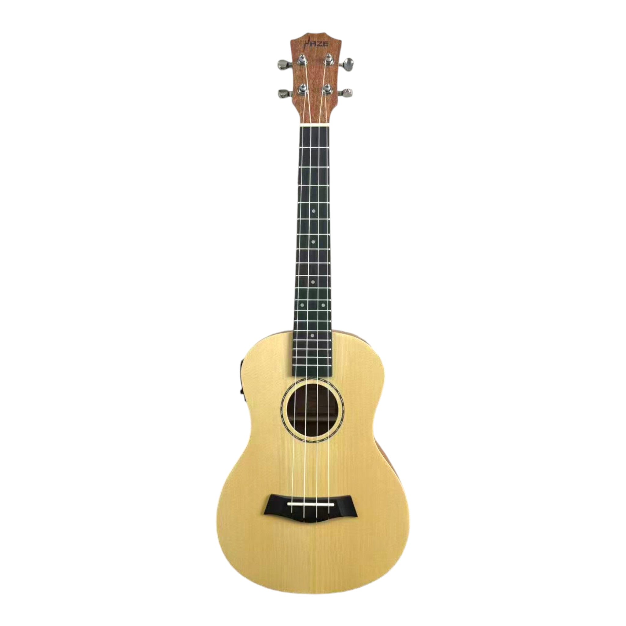 (PREORDER: ETA MID-MARCH 2026) Haze UK120 Spruce Top Acoustic-Electric 26" Tenor Ukulele in Natural Matte - UK12026EQ