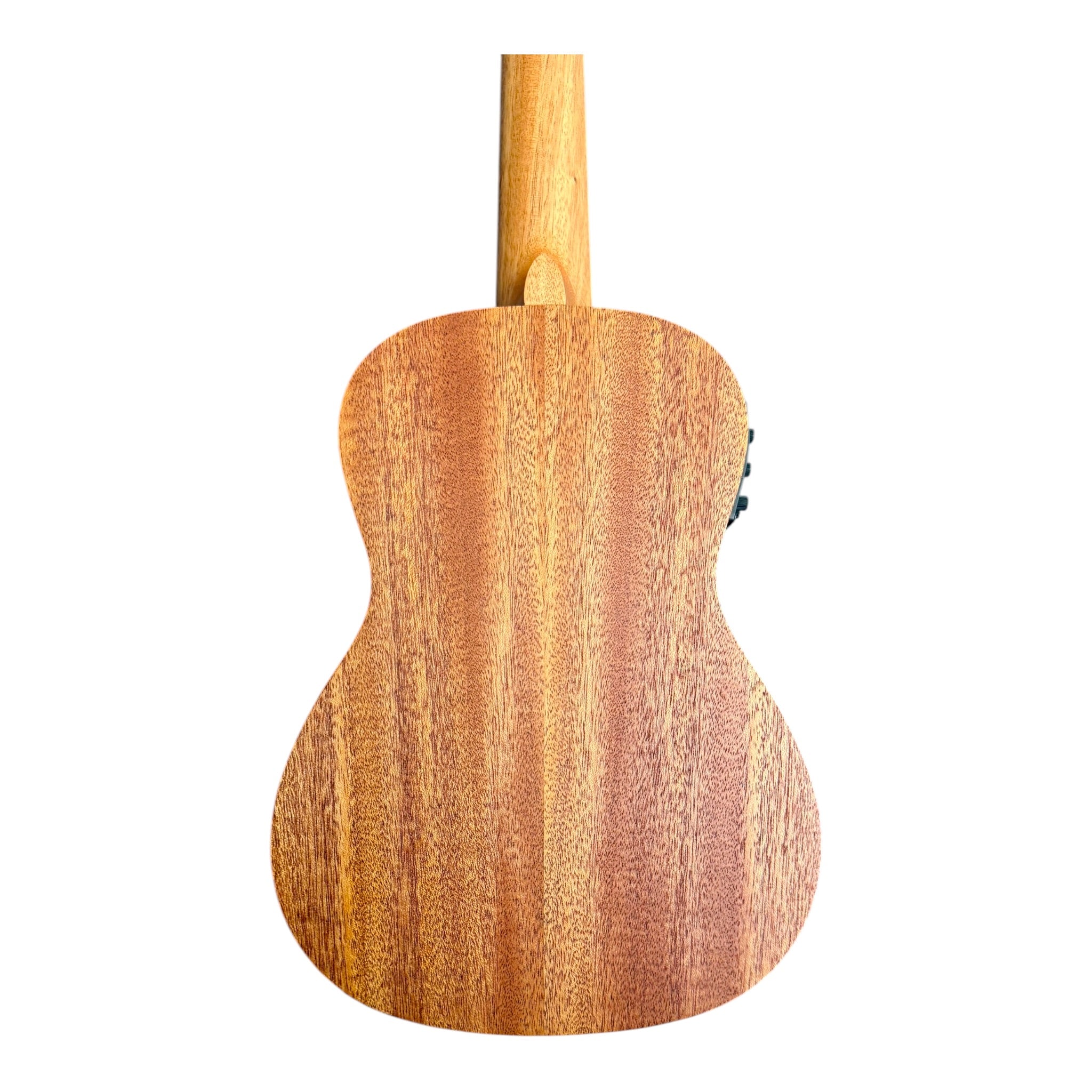 Haze UK450 Solid Spruce Top Acoustic-Electric 23" Concert Ukulele with Bevelled Armrest - UK45023EQ