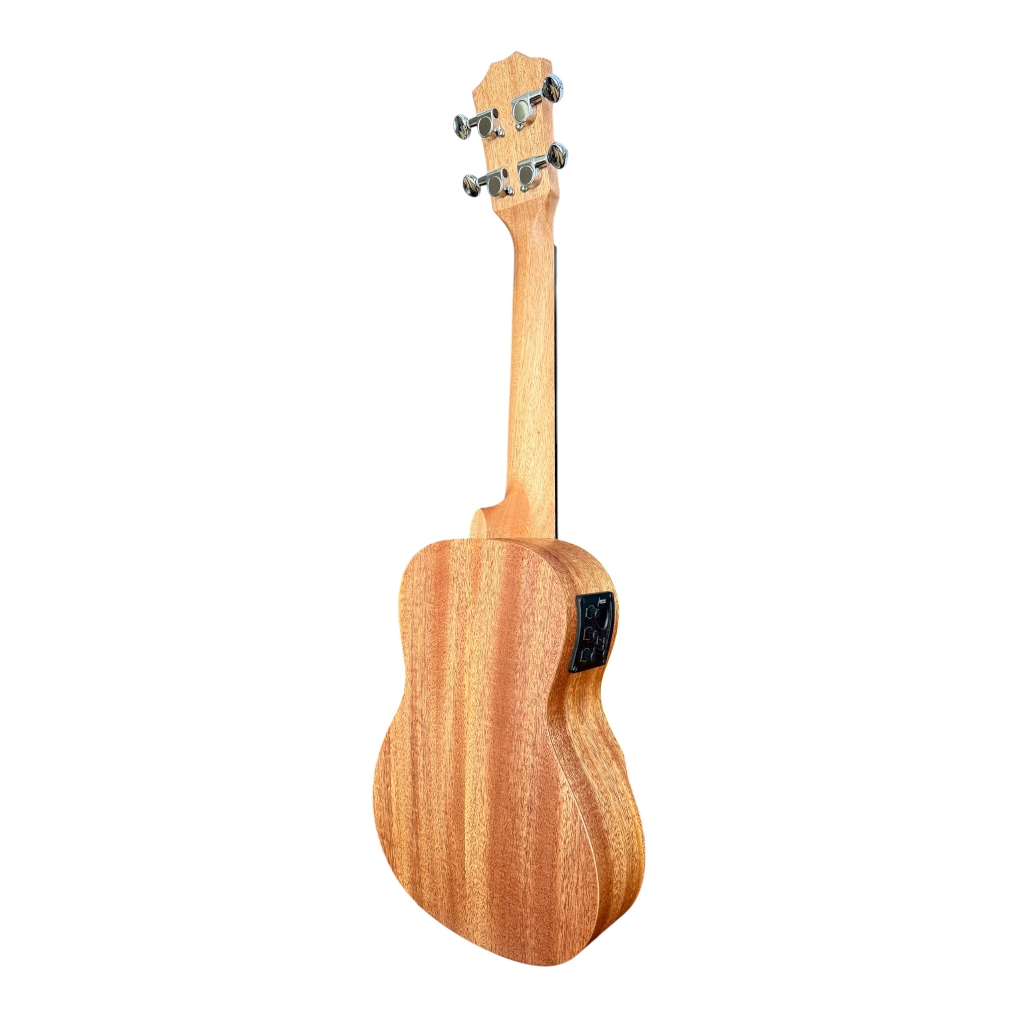 Haze UK450 Solid Spruce Top Acoustic-Electric 23" Concert Ukulele with Bevelled Armrest - UK45023EQ