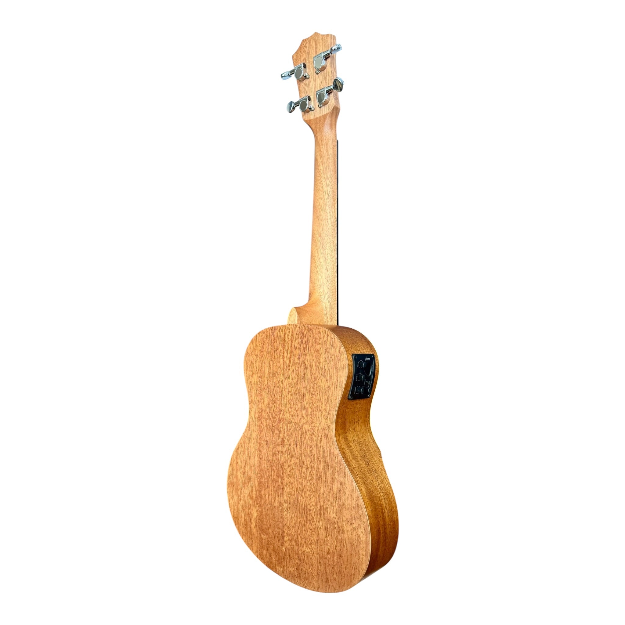 Haze UK450 Solid Spruce Top Acoustic-Electric 26" Tenor Ukulele with Bevelled Armrest - UK45026EQ