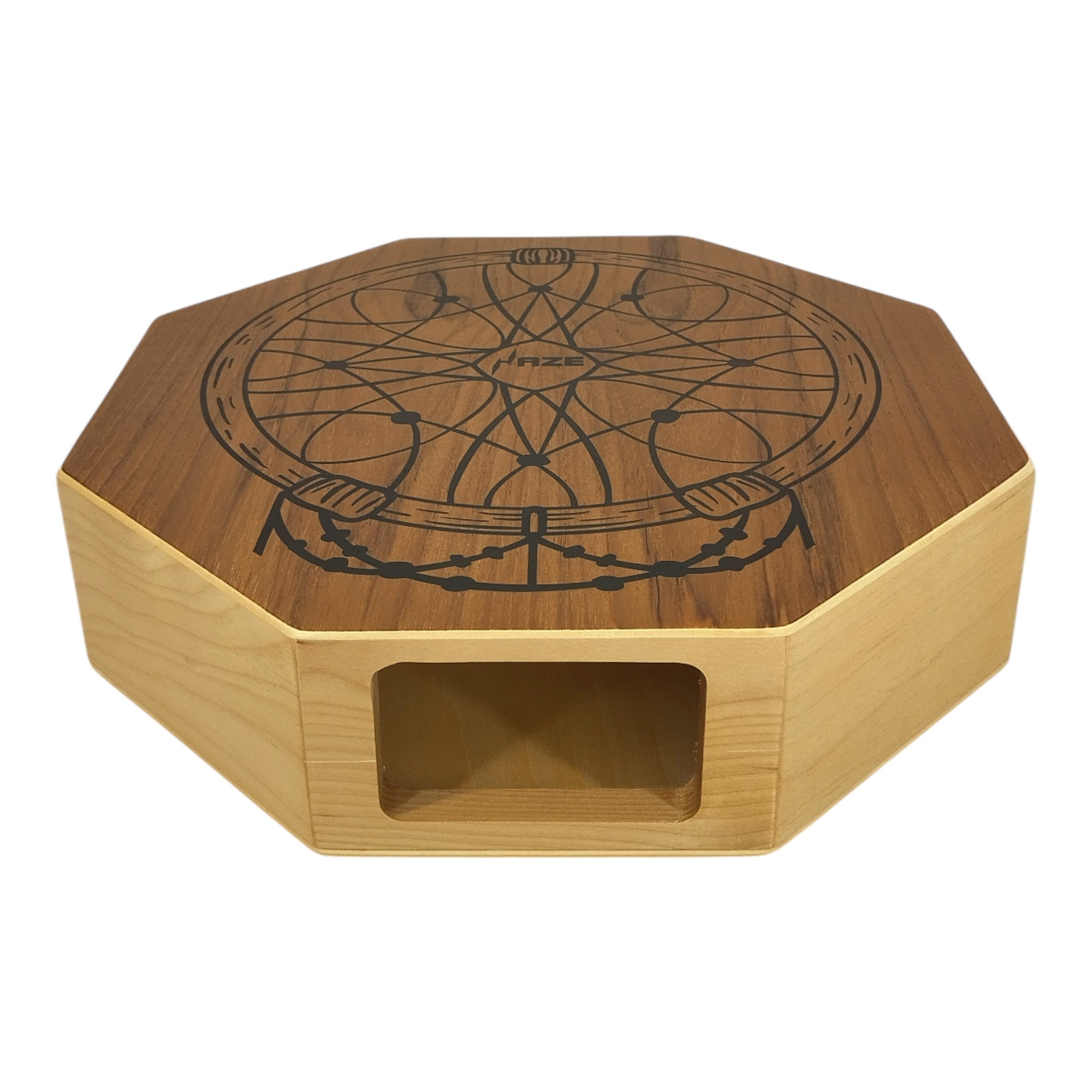 Haze Birch Travel Cajon – Natural W01