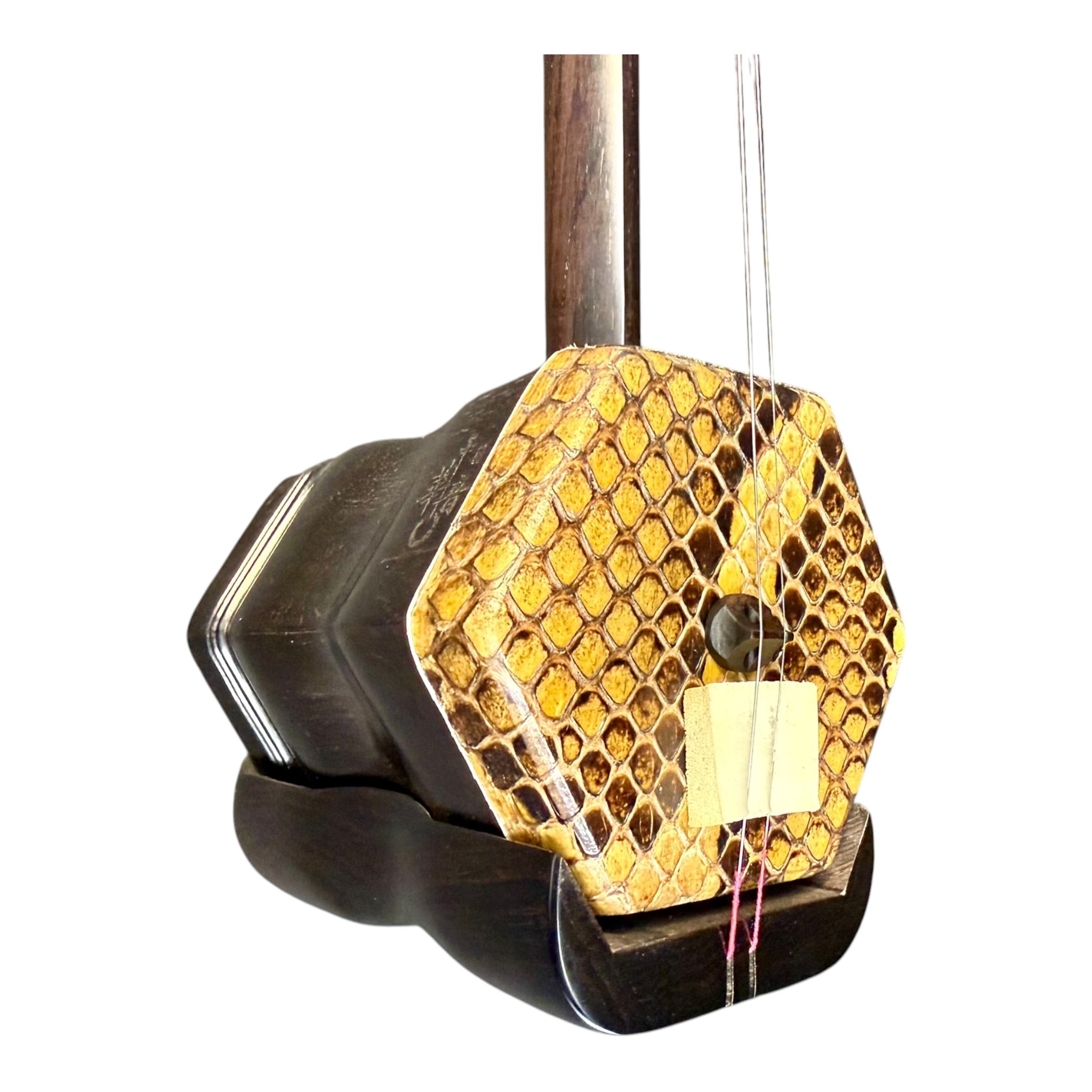 Hua Yin 华音 HY132 “Midnight Crescent” Ebony Erhu - Premium Travel Hard Case - Intermediate Series