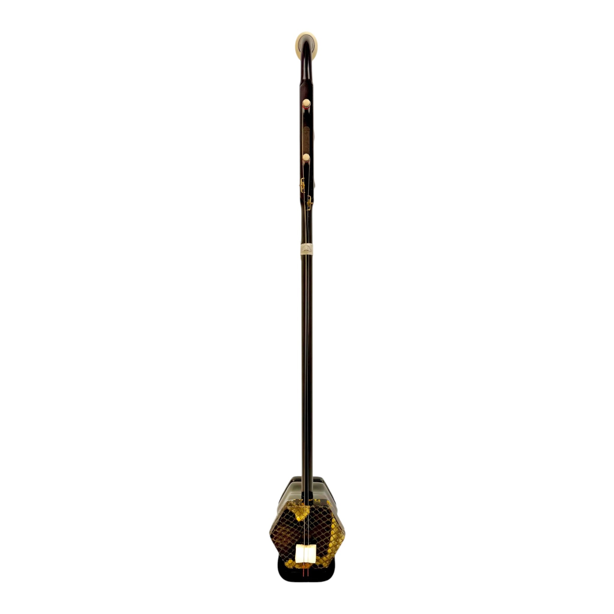 Hua Yin 华音 HY132EQ "Twilight Crest" Ebony Erquan Erhu - Premium Travel Hard Case - Professional Series