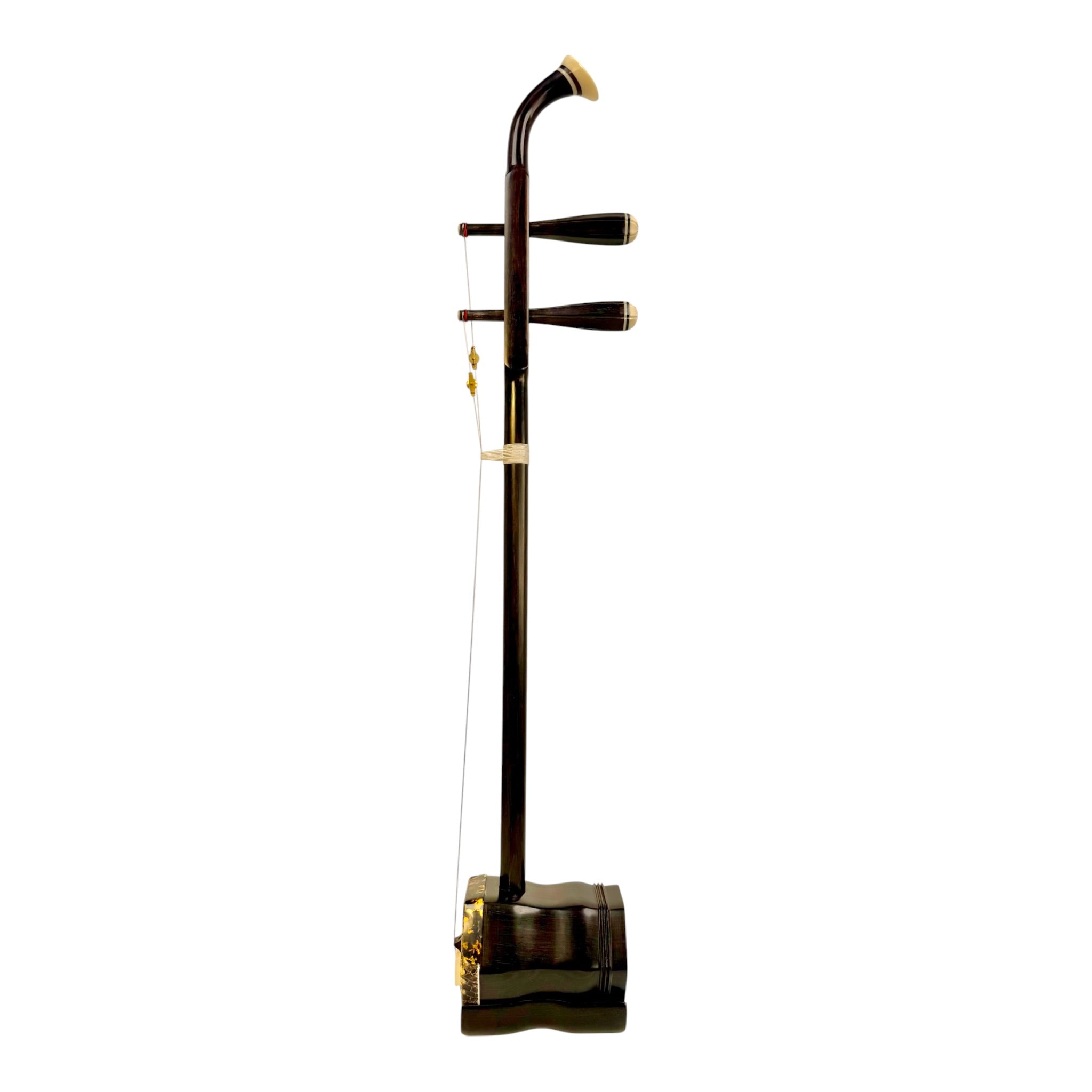 Hua Yin 华音 HY132EQ "Twilight Crest" Ebony Erquan Erhu - Premium Travel Hard Case - Professional Series