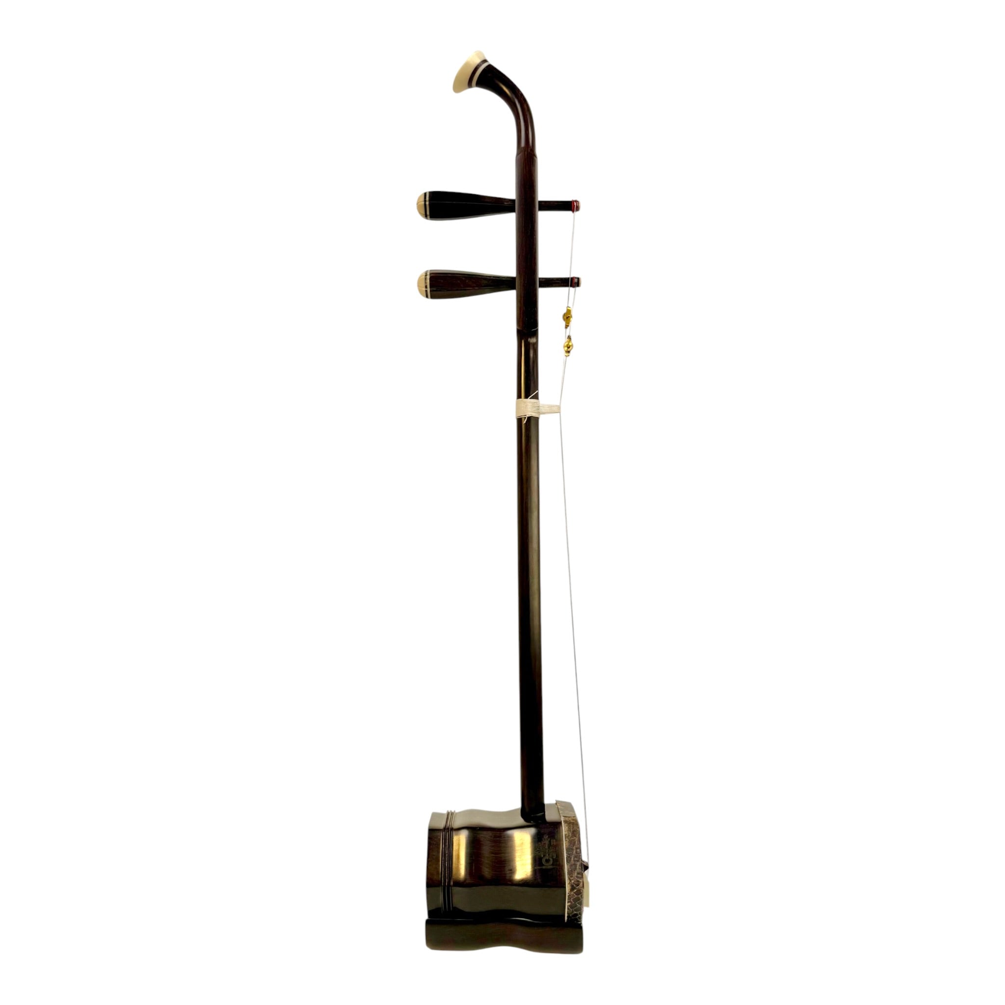 Hua Yin 华音 HY132EQ "Twilight Crest" Ebony Erquan Erhu - Premium Travel Hard Case - Professional Series