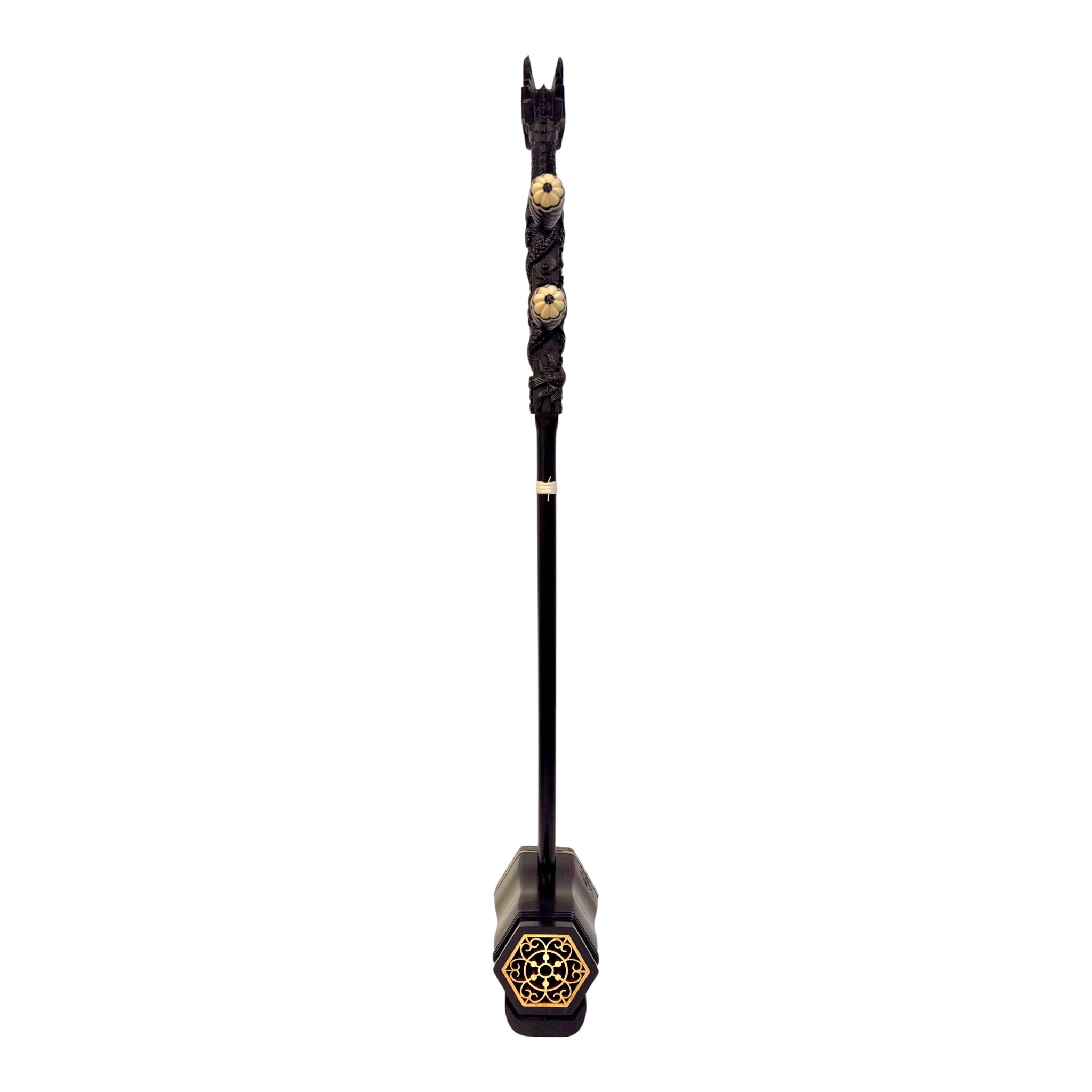 Hua Yin 华音 HY132L2 "Ruyi Dragon" Ebony Erhu - Premium Travel Hard Case - Professional Series