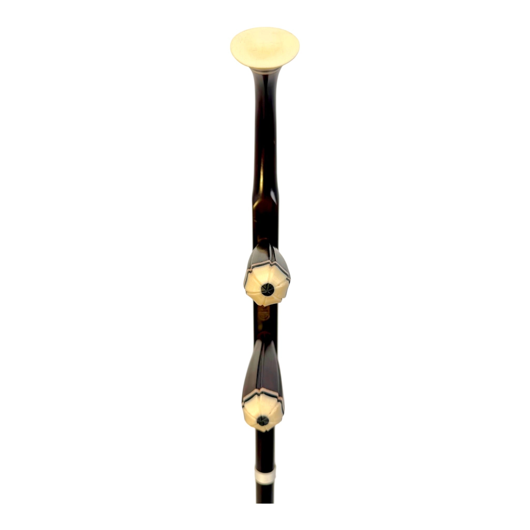 Hua Yin HY134B "Sunrise Crest" Zitan Sandalwood Erhu - Premium Travel Hard Case - Professional Series