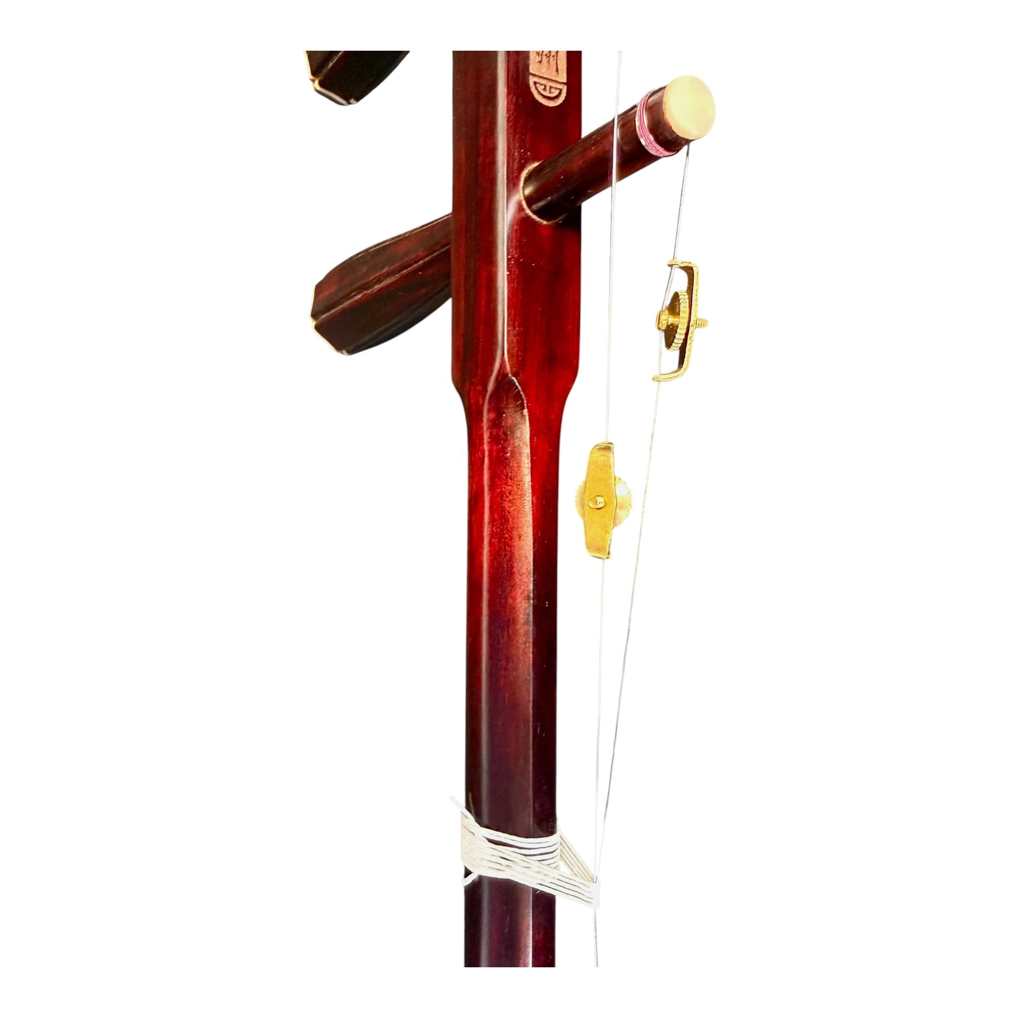 Hua Yin HY134B "Sunrise Crest" Zitan Sandalwood Erhu - Premium Travel Hard Case - Professional Series