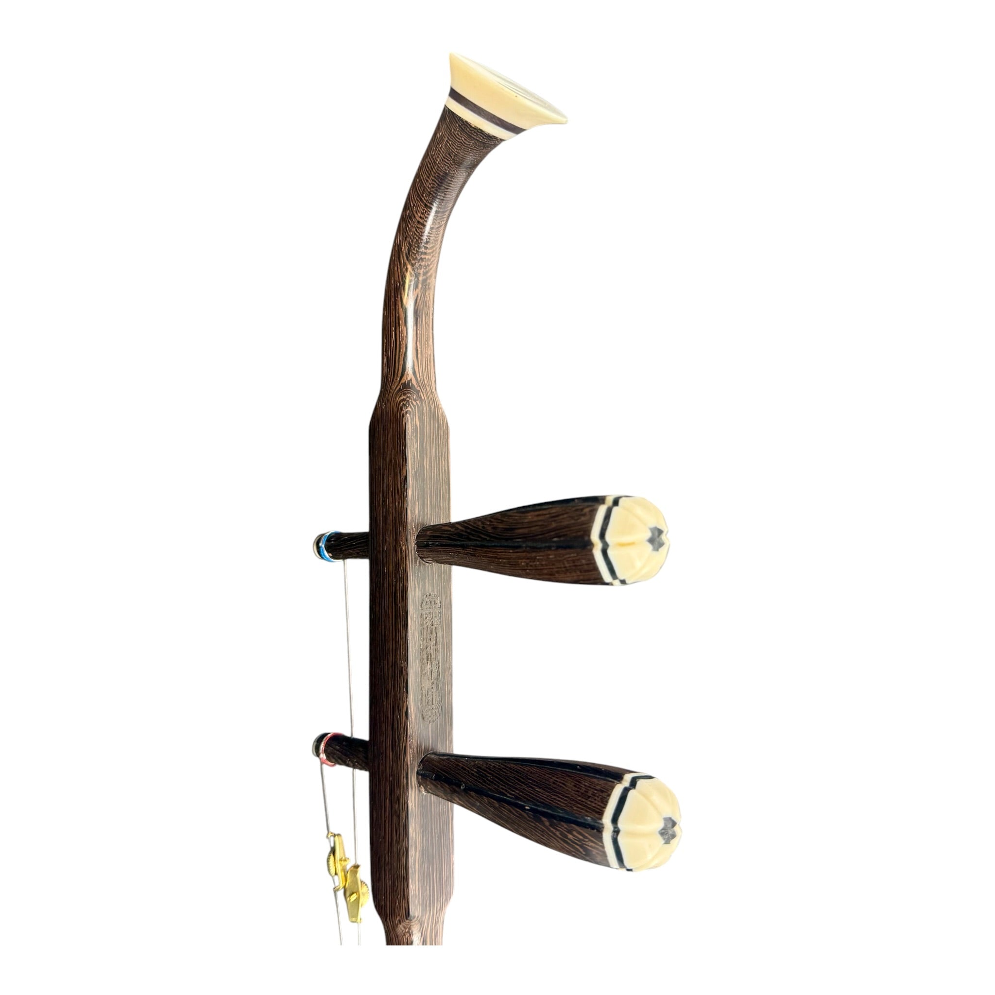 Hua Yin HY825 Wenge Erhu with Dark Brown Finish - Hard Shell Case - Student Series