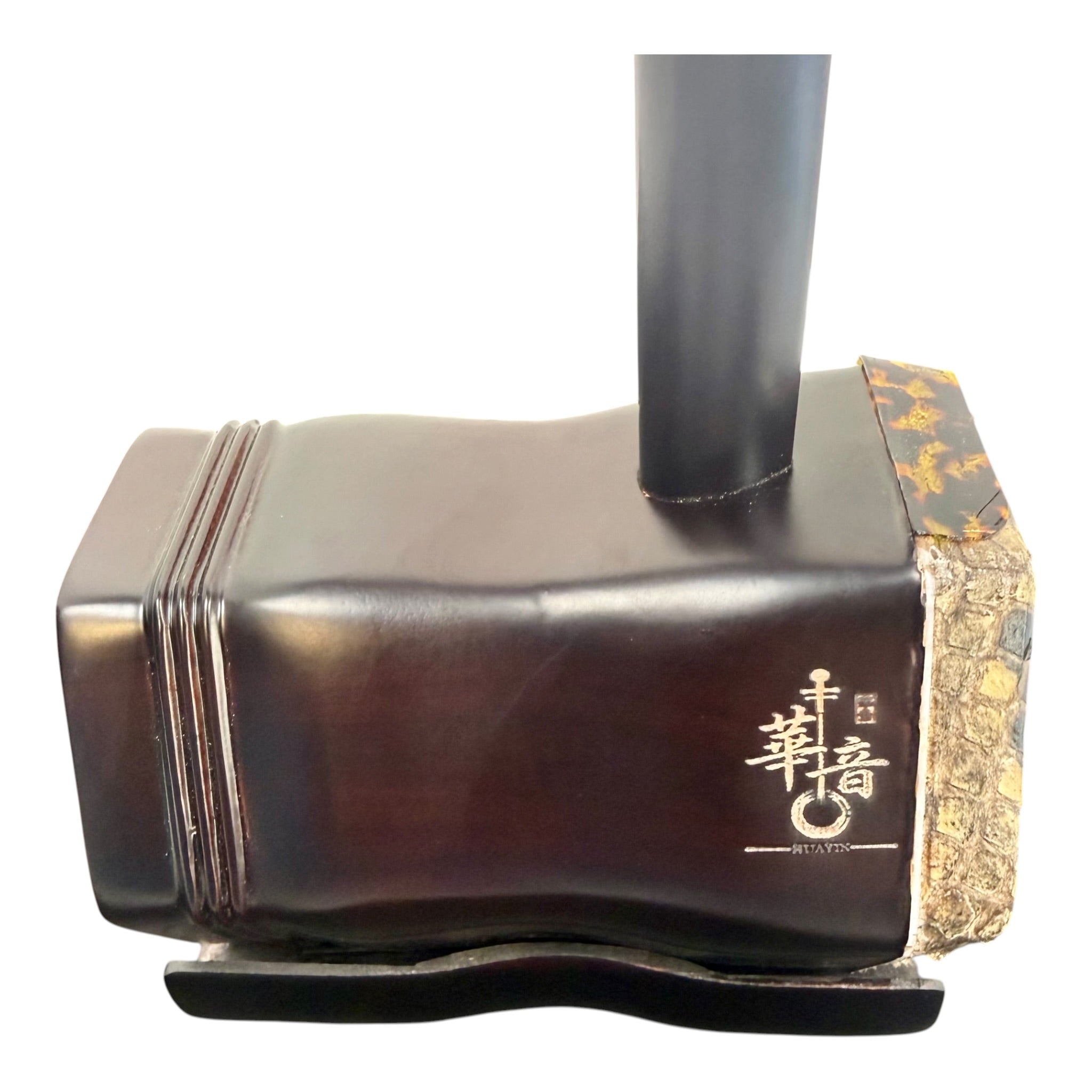 Hua Yin HY832 Rosewood-Style Erhu with Dark Coffee Finish - Hard Shell Case - Student Series