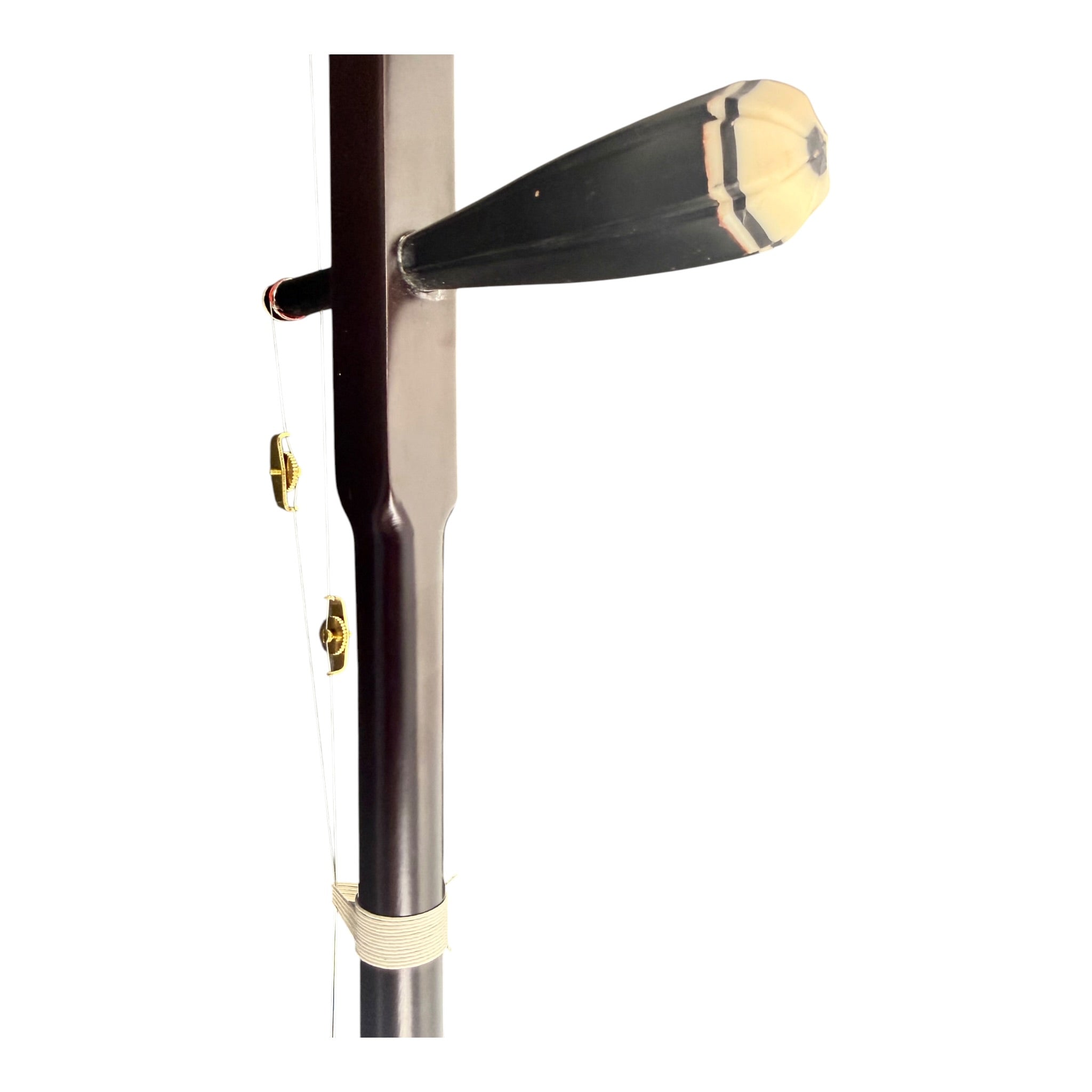 Hua Yin HY832 Rosewood-Style Erhu with Dark Coffee Finish - Hard Shell Case - Student Series