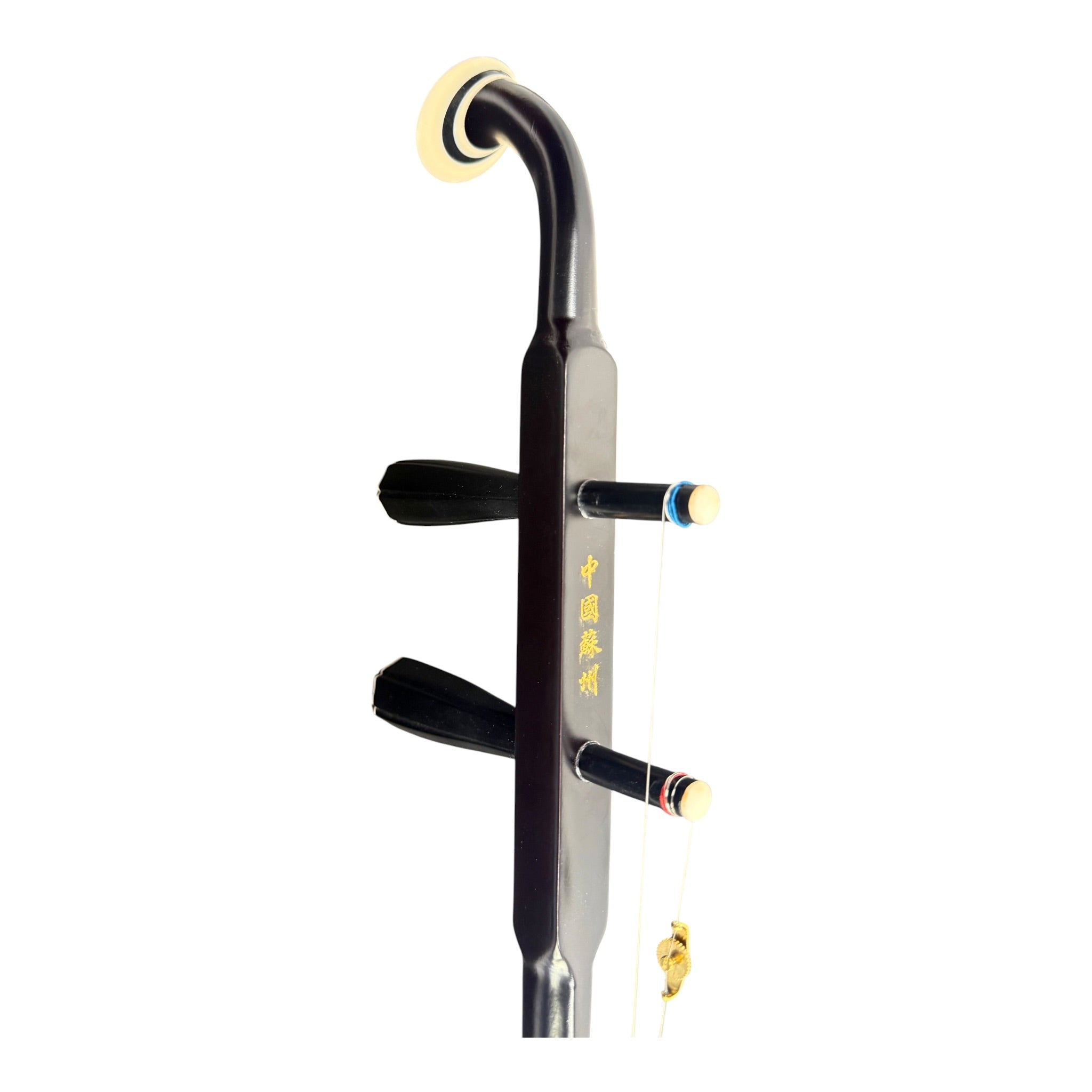 Hua Yin HY832 Rosewood-Style Erhu with Dark Coffee Finish - Hard Shell Case - Student Series