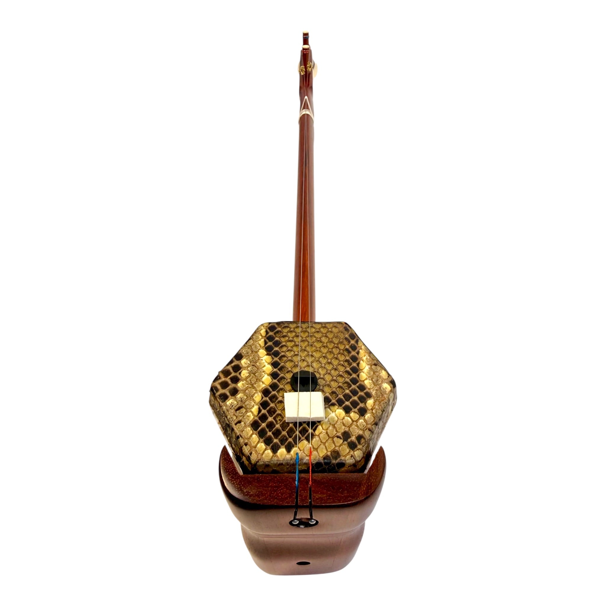 Hua Yin HYT822 African Rosewood Erhu with Carved Bone Inlays - Student Series