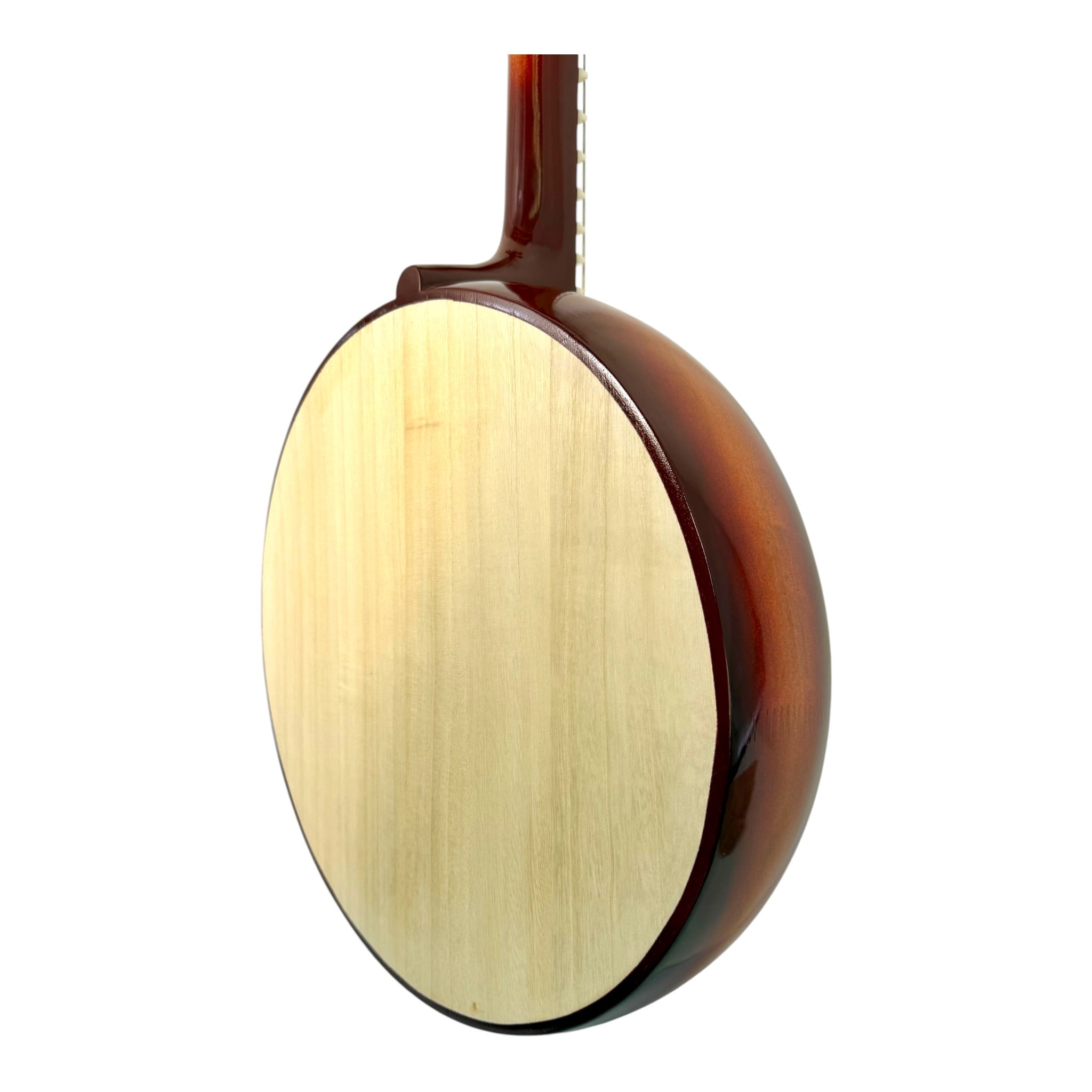 Hua Yin ZR300 Hardwood Zhongruan Chinese Moon Guitar - Traditional 4-String Tenor Ruan for Beginners & Education