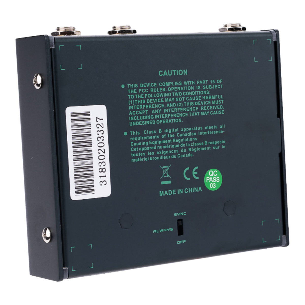 (PREORDER : EST LATE SEPT 2026) Joyo R30 "Tidal Wave" Bass Preamp & DI Pedal for 90's Bass Tone