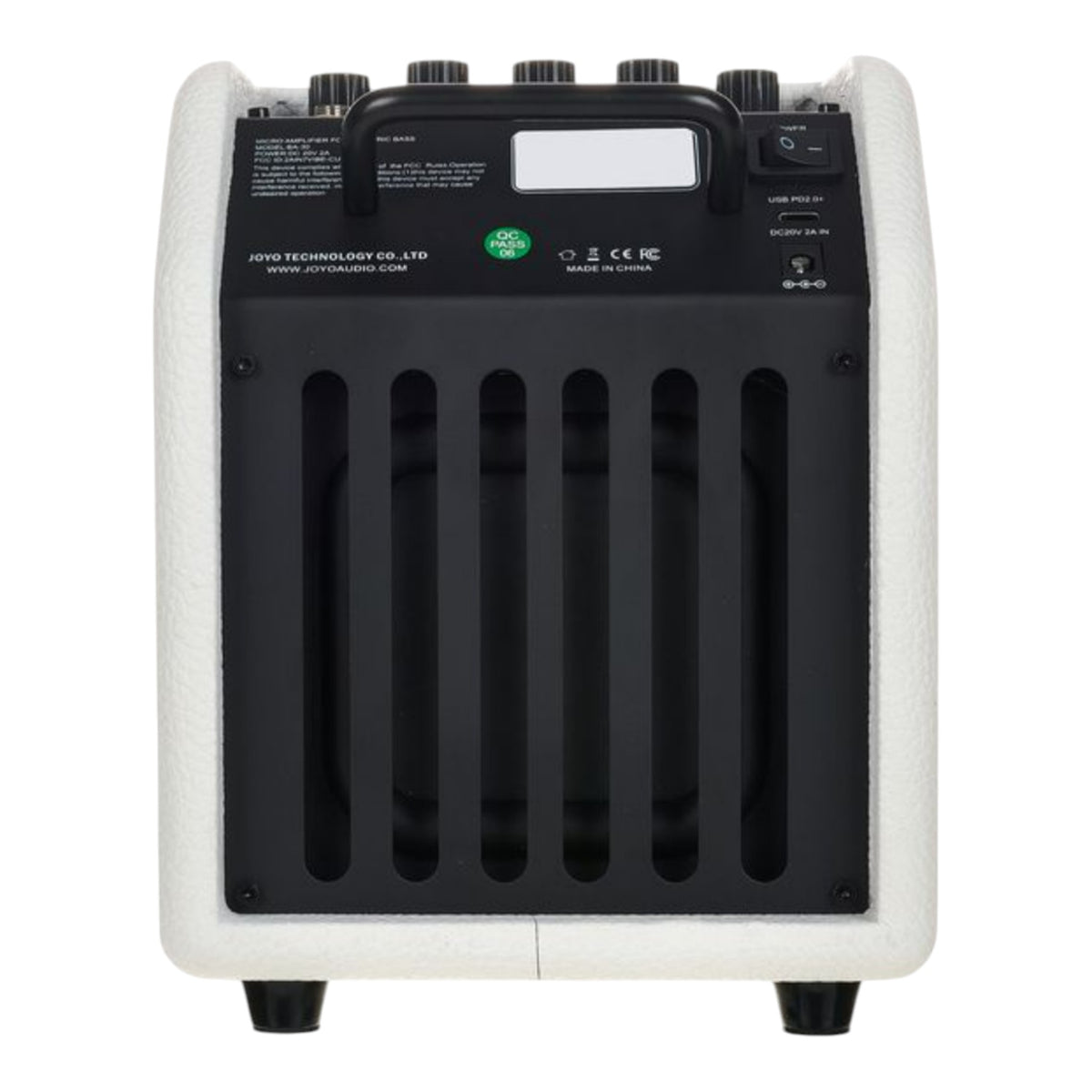 (PREORDER : EST LATE SEPT 2026) Joyo BA30 "Vibe Cube" Lightweight Rechargable 30W Multifunctional Mini Bass Amplifier w/ Bluetooth & OTG