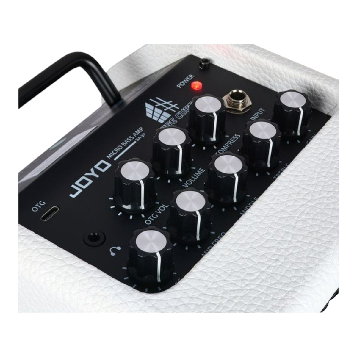 (PREORDER : EST LATE SEPT 2026) Joyo BA30 "Vibe Cube" Lightweight Rechargable 30W Multifunctional Mini Bass Amplifier w/ Bluetooth & OTG