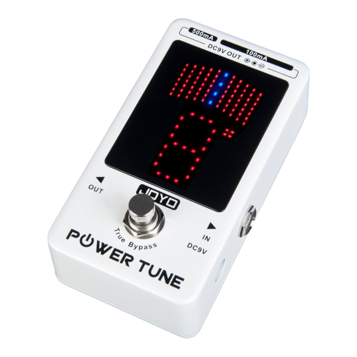 (PREORDER : EST LATE SEPT 2026) Joyo JF18R "Power Tune" Low-Noise Isolated DC 9V Power Supply & Chromatic Tuner Pedal