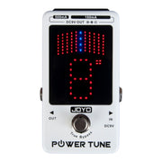 (PREORDER : EST LATE SEPT 2026) Joyo JF18R "Power Tune" Low-Noise Isolated DC 9V Power Supply & Chromatic Tuner Pedal