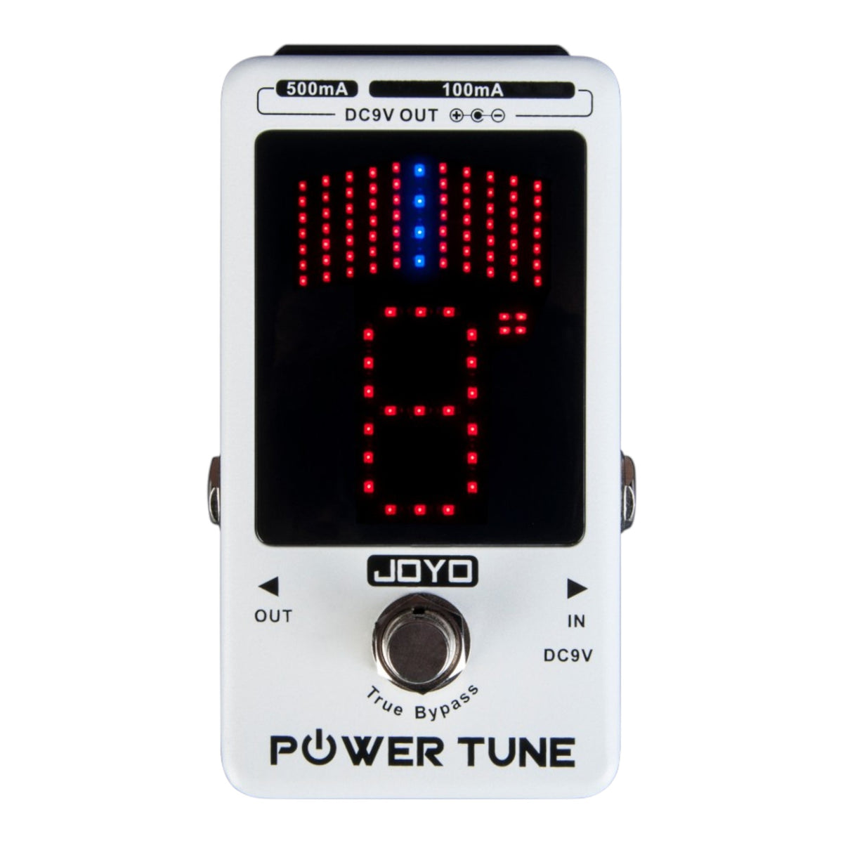 (PREORDER : EST LATE SEPT 2026) Joyo JF18R "Power Tune" Low-Noise Isolated DC 9V Power Supply & Chromatic Tuner Pedal