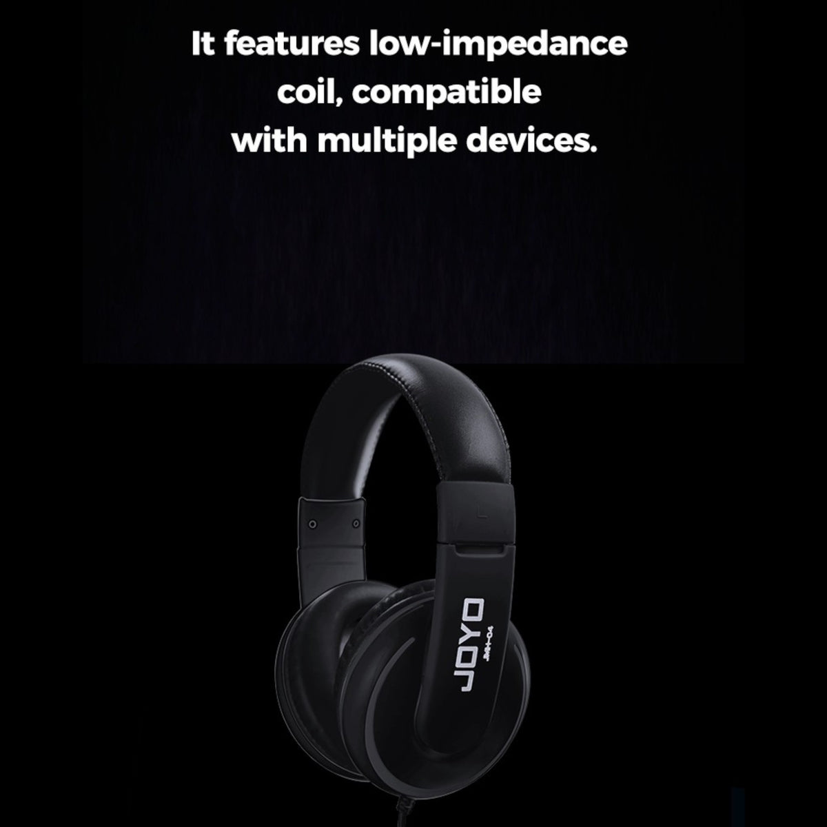 (PREORDER : EST LATE SEPT 2026) Joyo JMH04 Studio Monitor Over-Ear Headphones w/ 50mm High-Fidelity Drivers