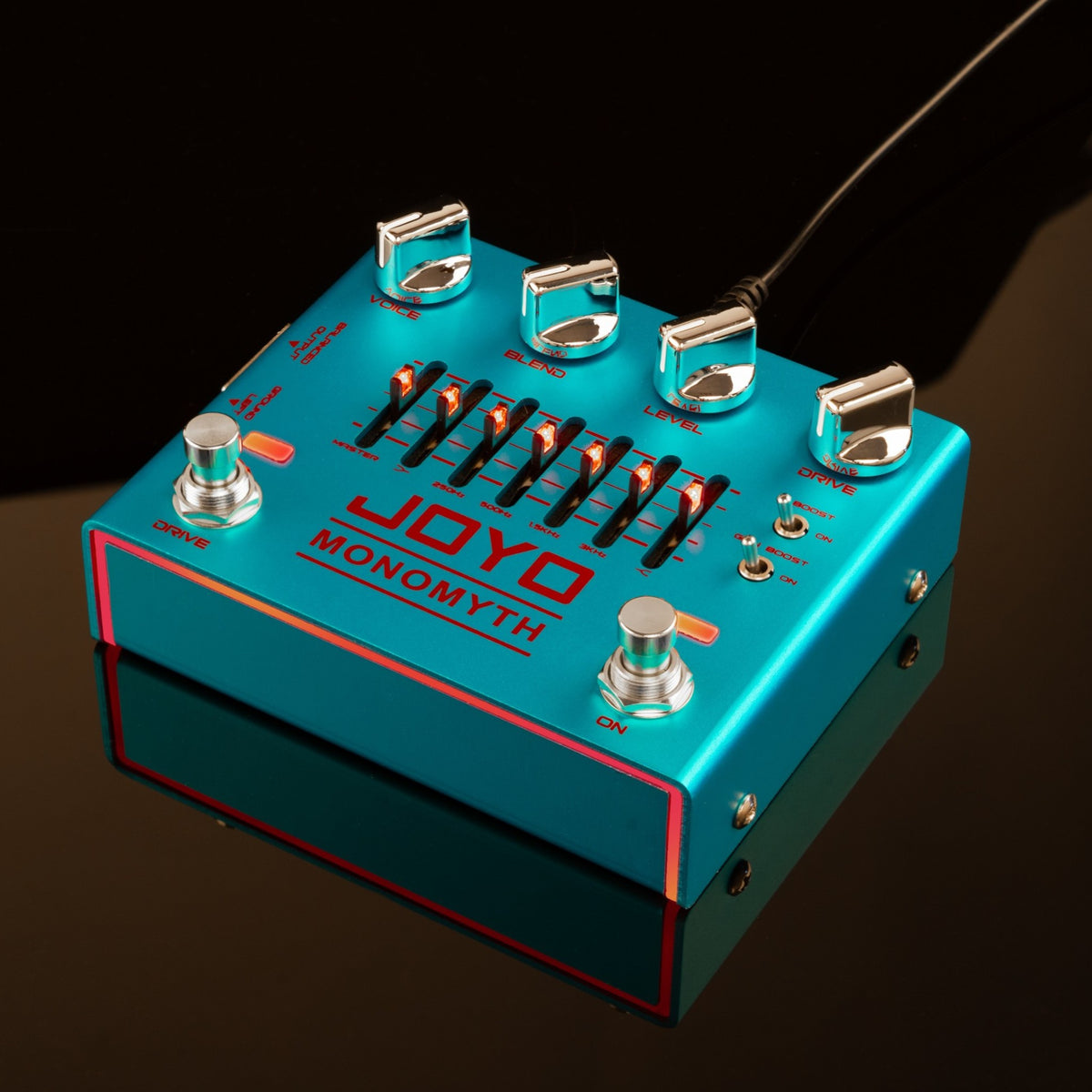 Joyo R26 "Monomyth" Dual Channel 6-Band EQ Bass Preamp & DI Pedal w/ Overdrive