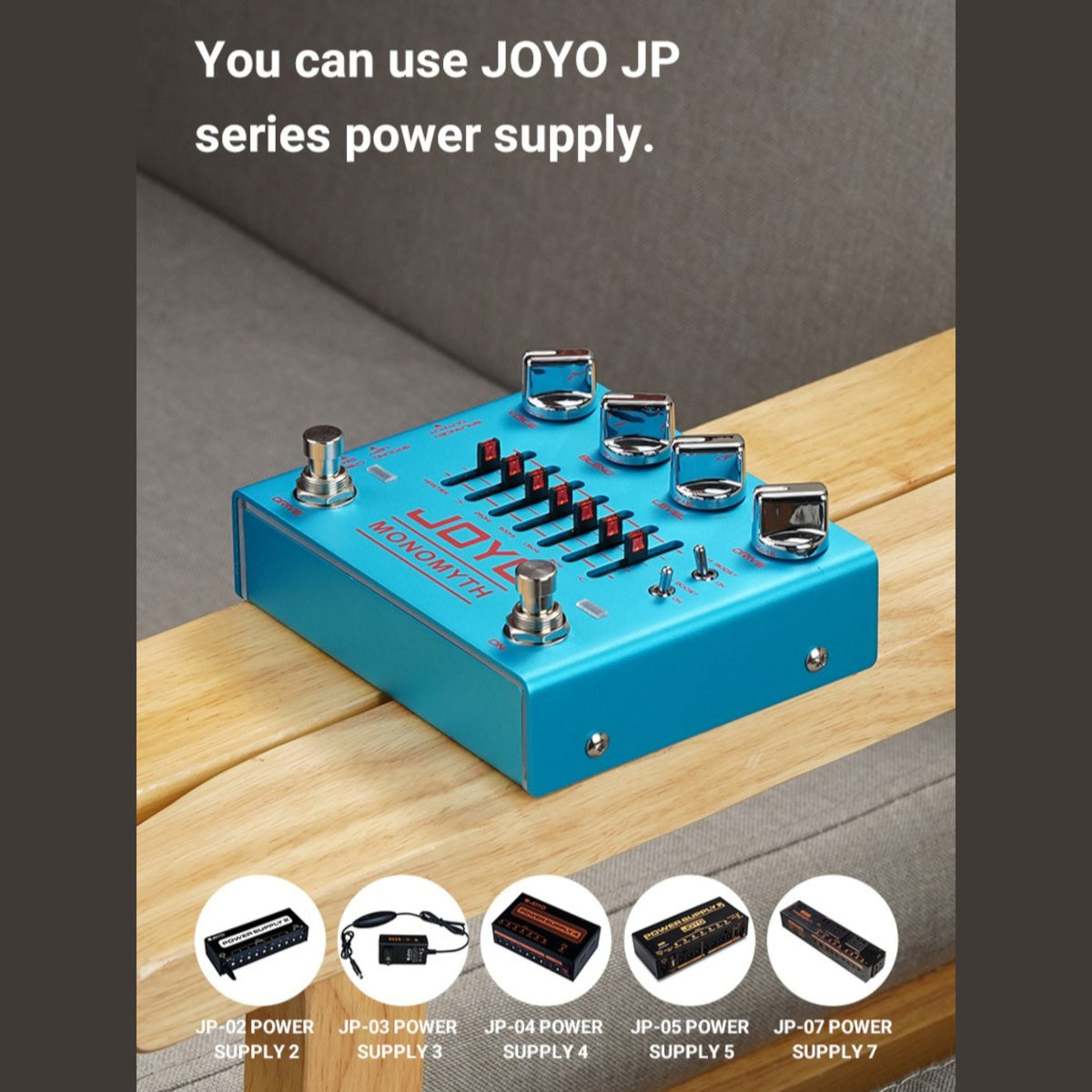 Joyo R26 "Monomyth" Dual Channel 6-Band EQ Bass Preamp & DI Pedal w/ Overdrive