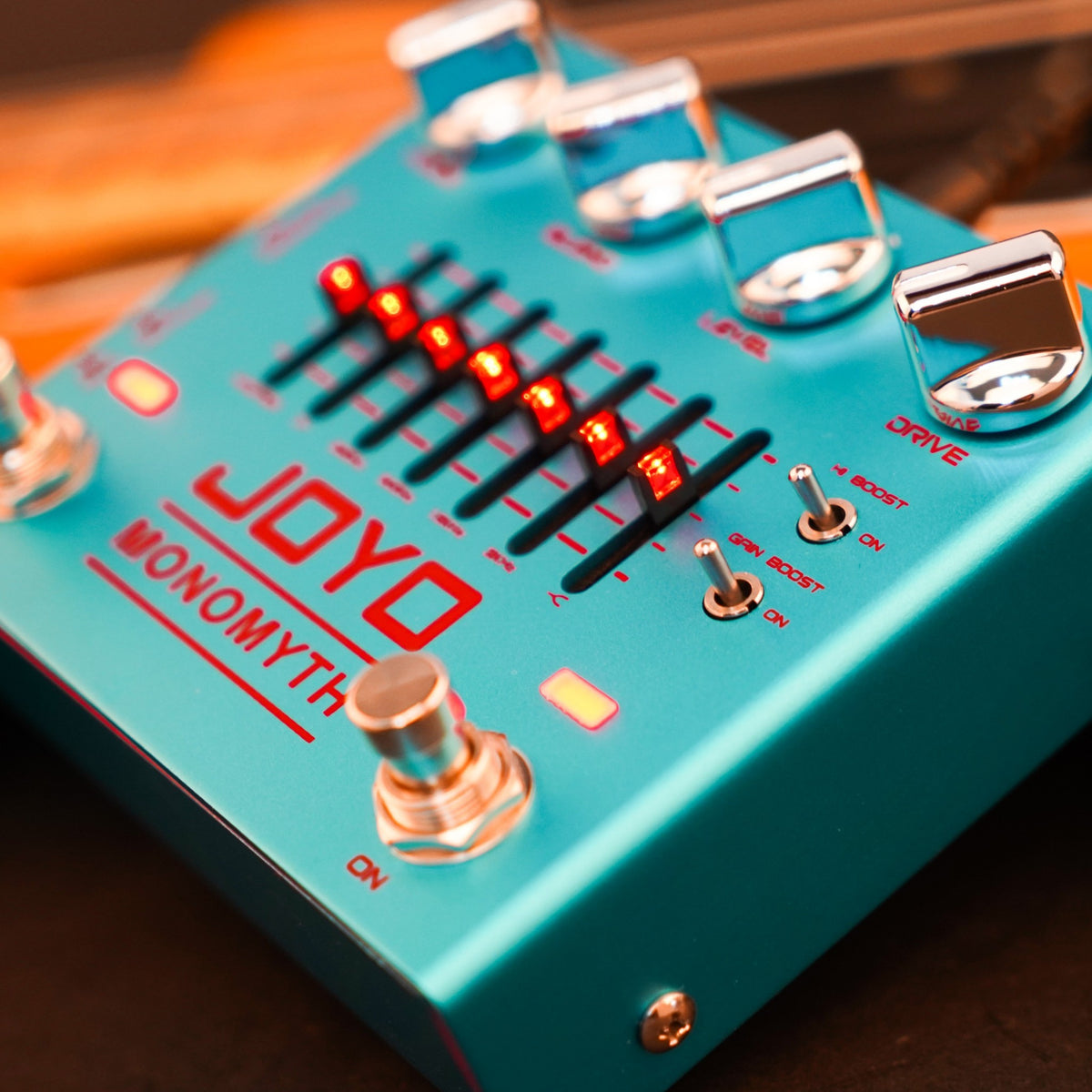 Joyo R26 "Monomyth" Dual Channel 6-Band EQ Bass Preamp & DI Pedal w/ Overdrive