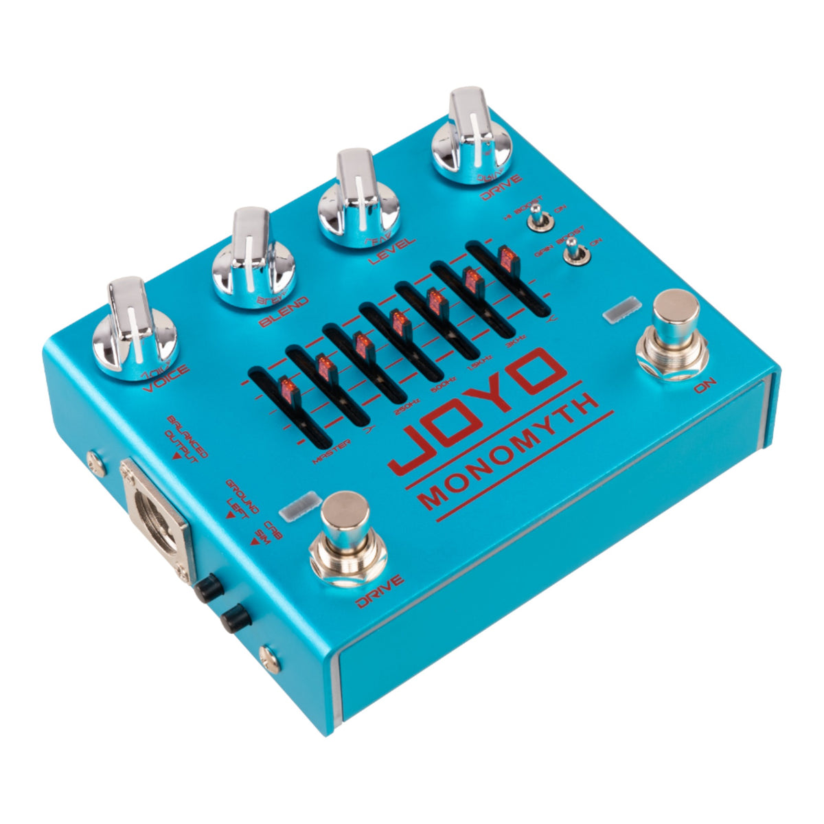 Joyo R26 "Monomyth" Dual Channel 6-Band EQ Bass Preamp & DI Pedal w/ Overdrive