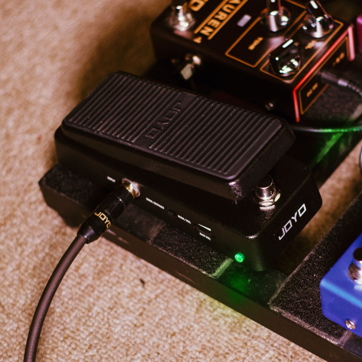 (PREORDER: EST LATE SEPT 2026) Joyo WAHI Classic Wah-Wah + Volume Guitar Effect Pedal w/ True Bypass