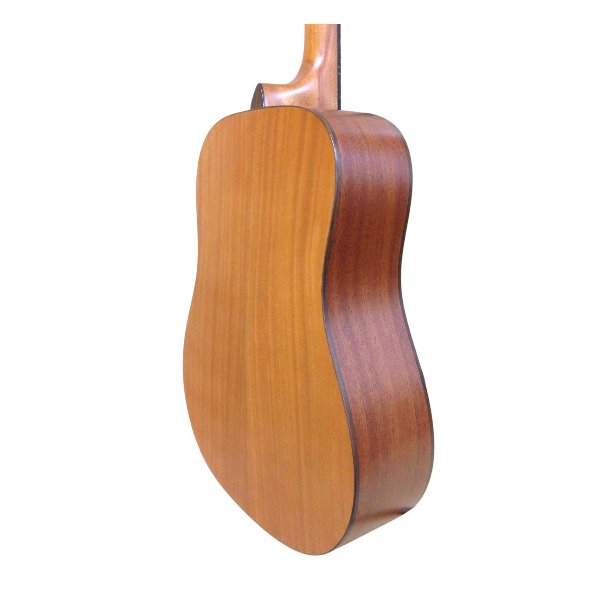 Klema K100DC Solid Canadian Cedar Top Mahogany Body Dreadnought Cutaway Acoustic Guitar - Natural