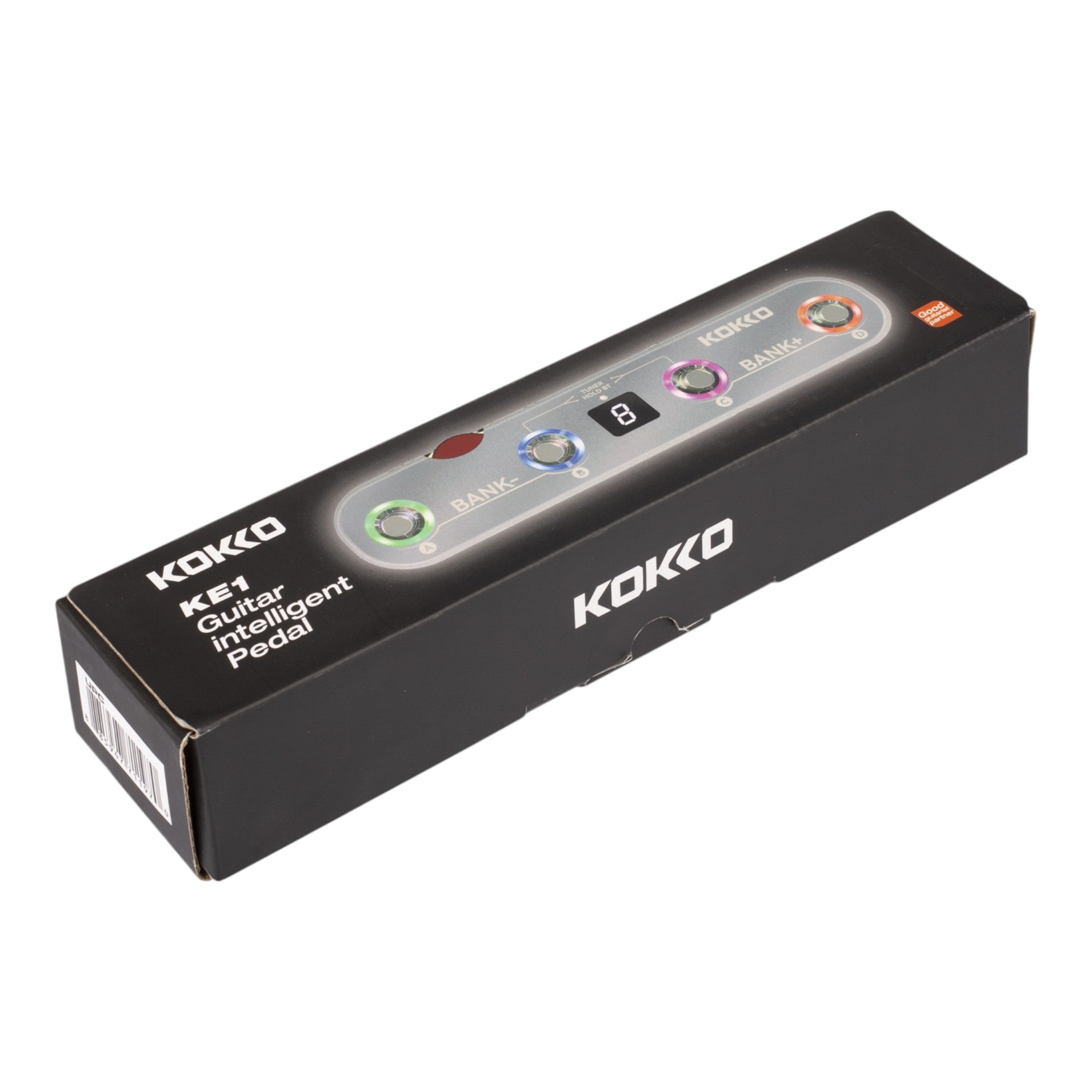 (PREORDER: MID OCT 2026) Kokko KE1 Multi-Functional Portable Guitar Effects Processor Pedal w/ Amp and IR Cab Simulations & USB Audio Interface